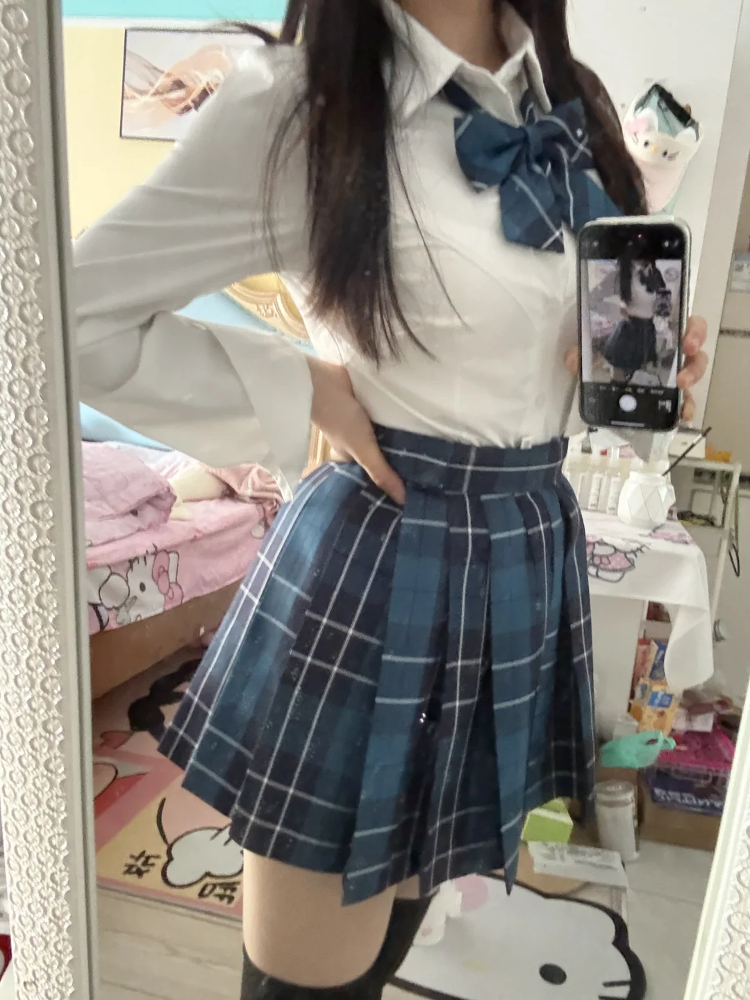 微胖jk妹