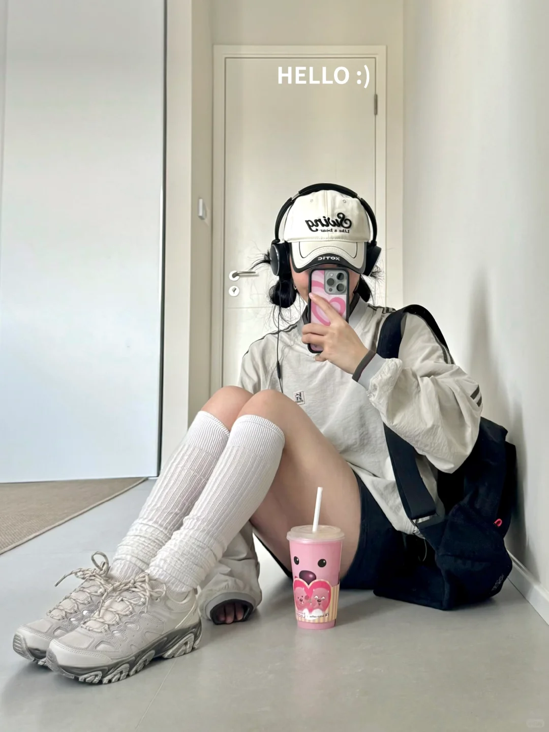 160穿搭｜时髦运动风home walk的一天…🍃