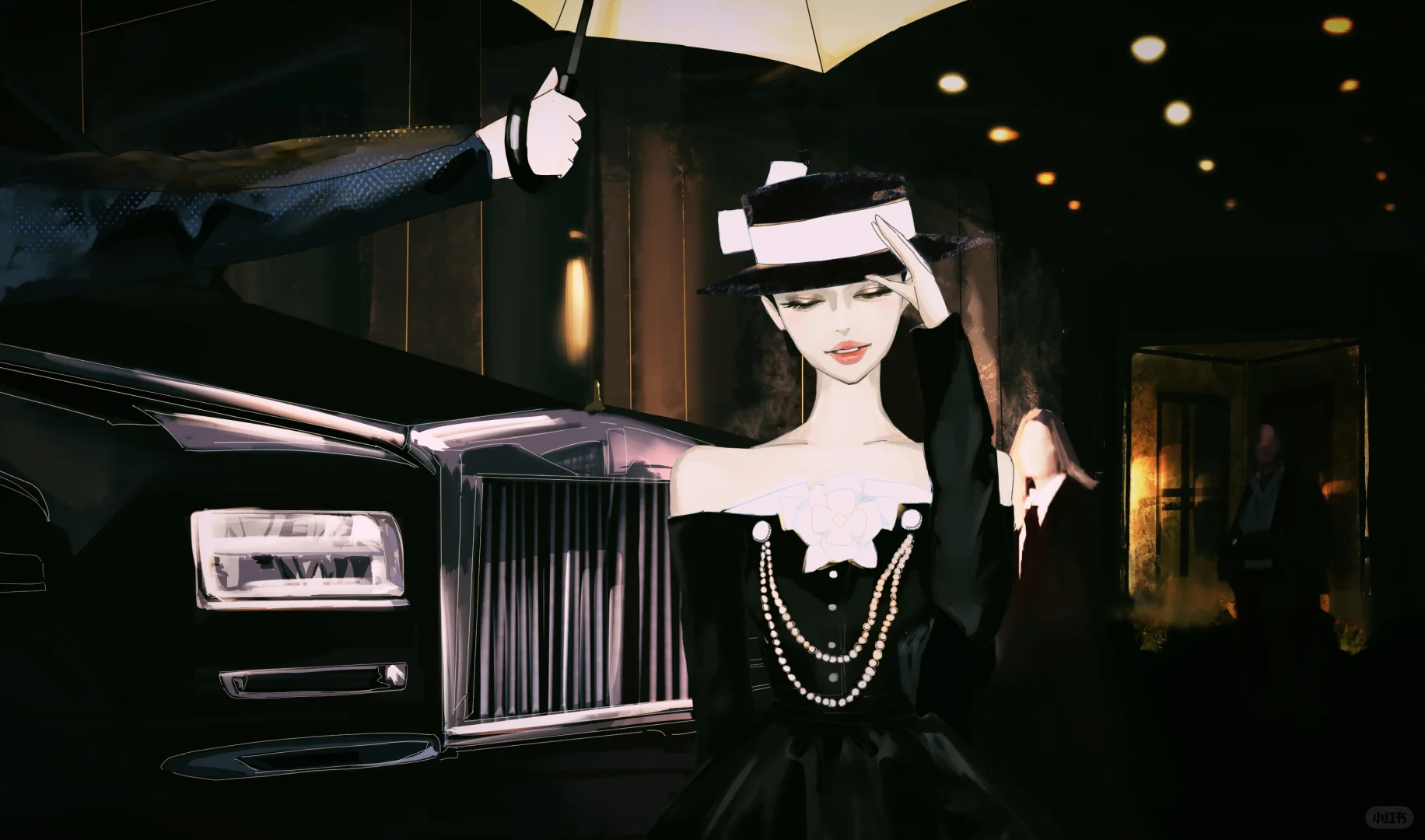 此女如此优雅🎩