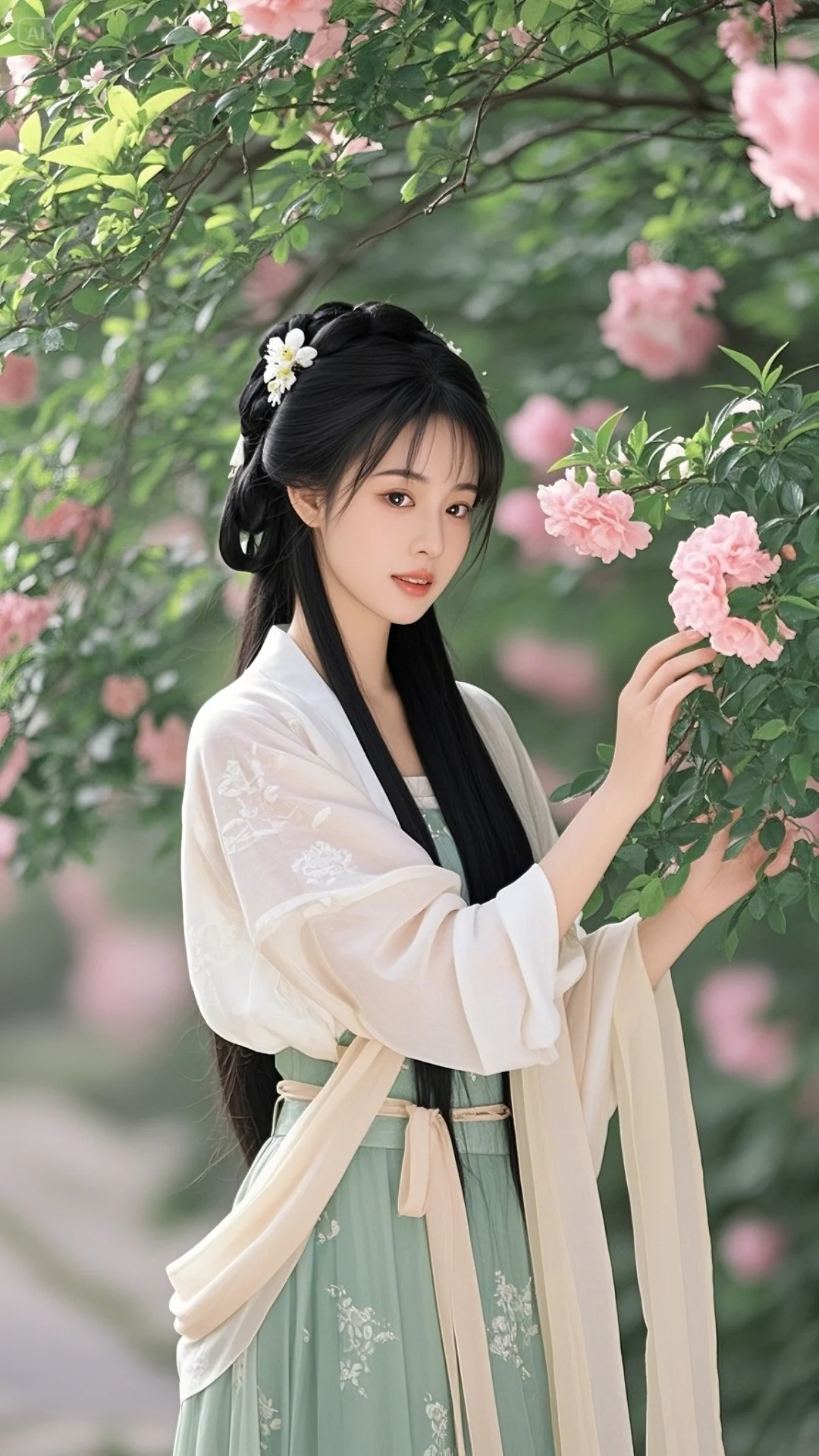 古典汉服美女、古典美女、古风美女