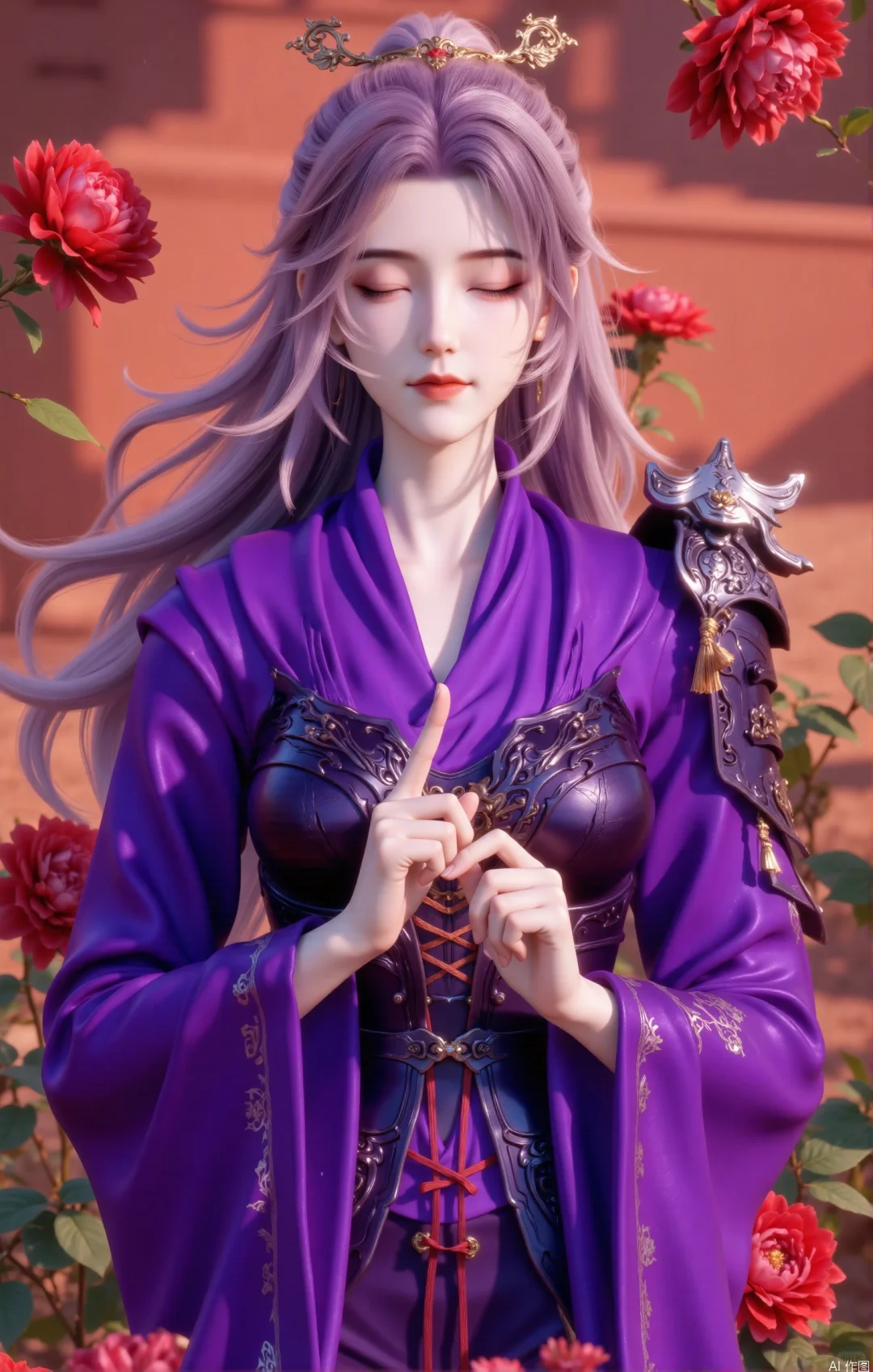 国漫女神《师兄啊师兄》云霄 战甲