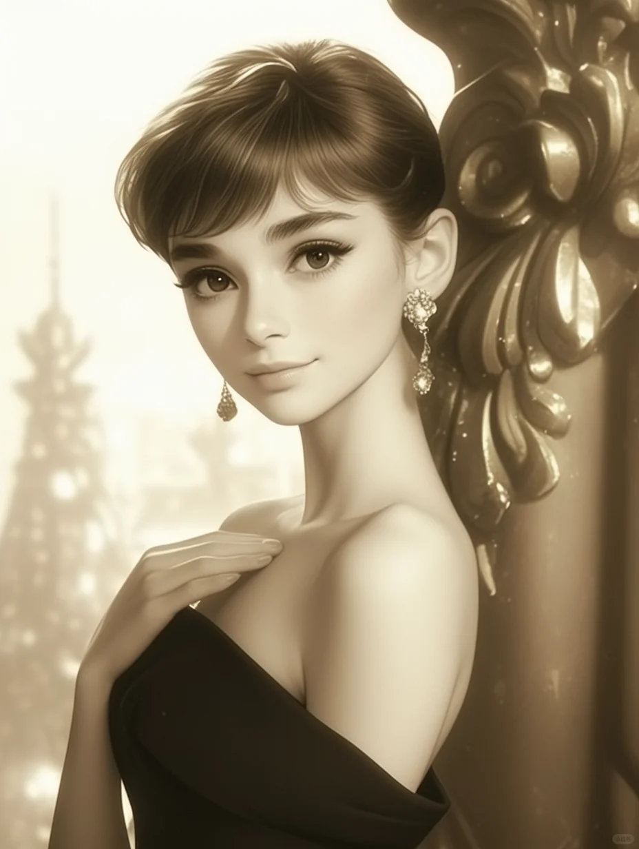 奥黛丽赫本，我心中的女神5