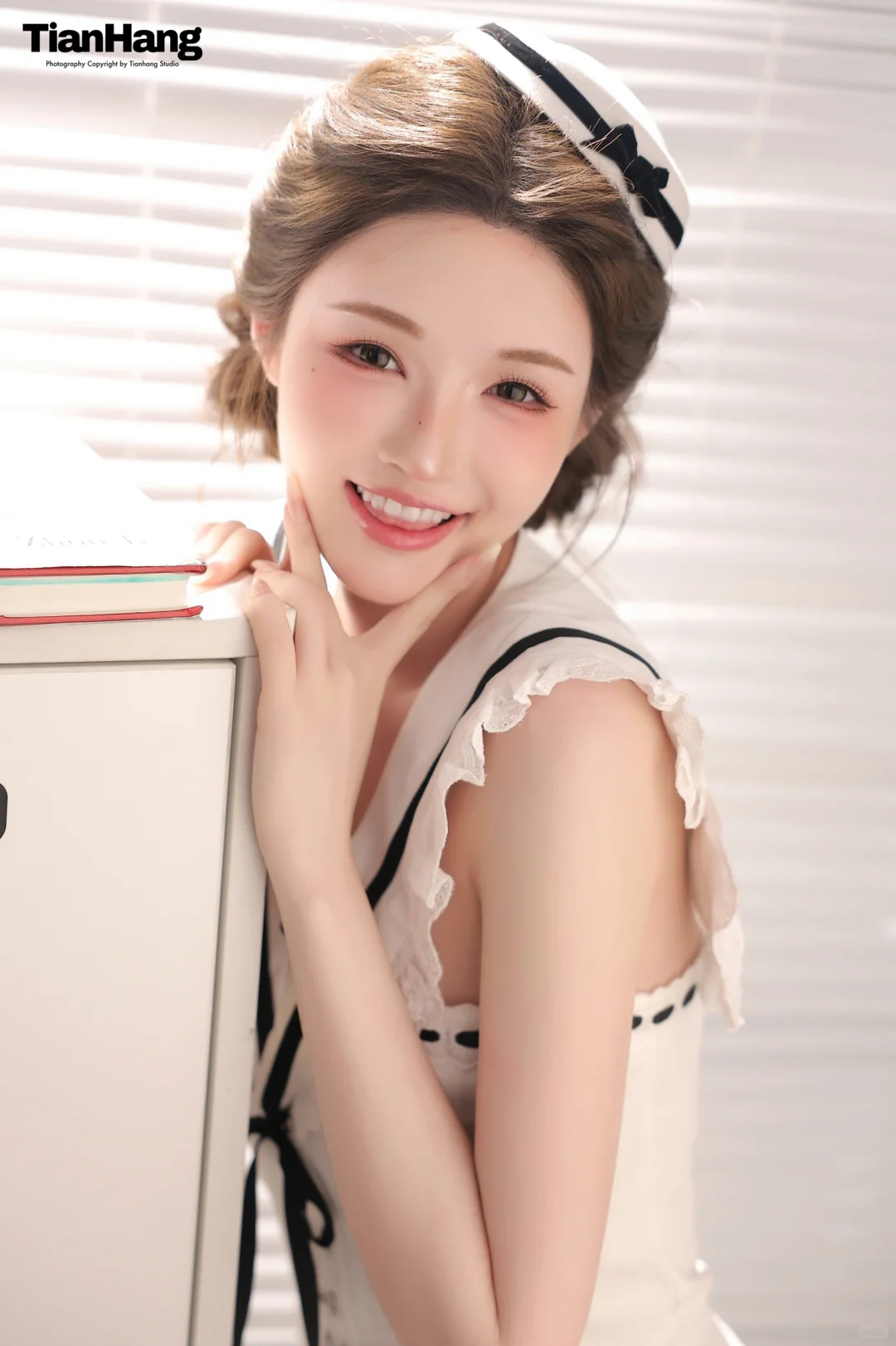 救命🆘这组写真把我拍成了校园文白月光女主