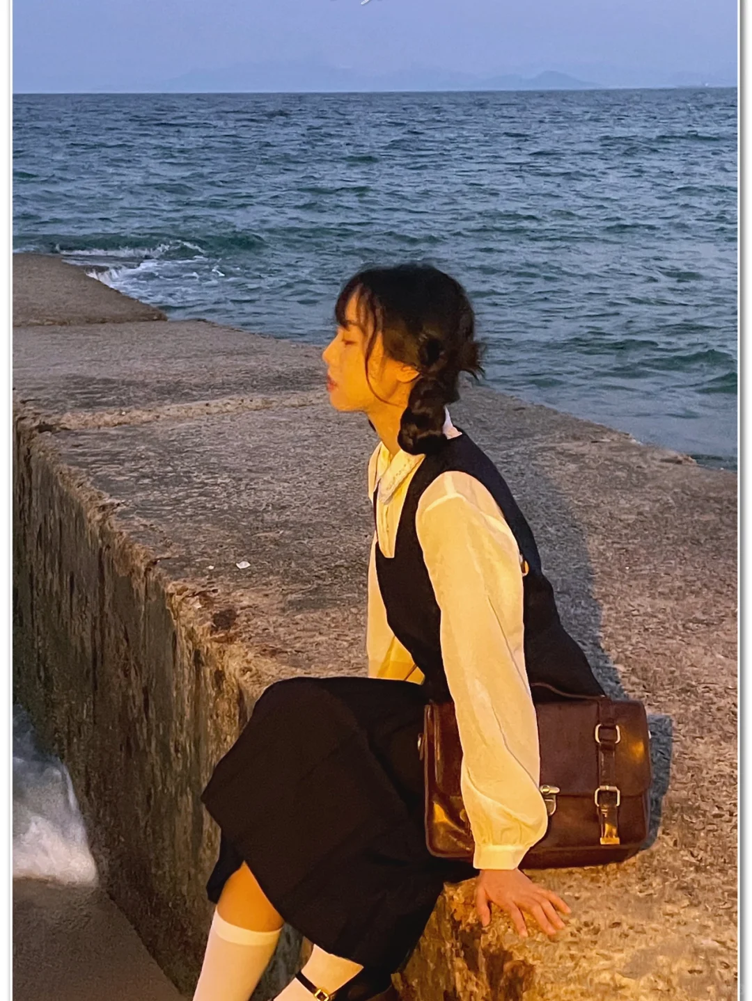 《在将夜的海边》