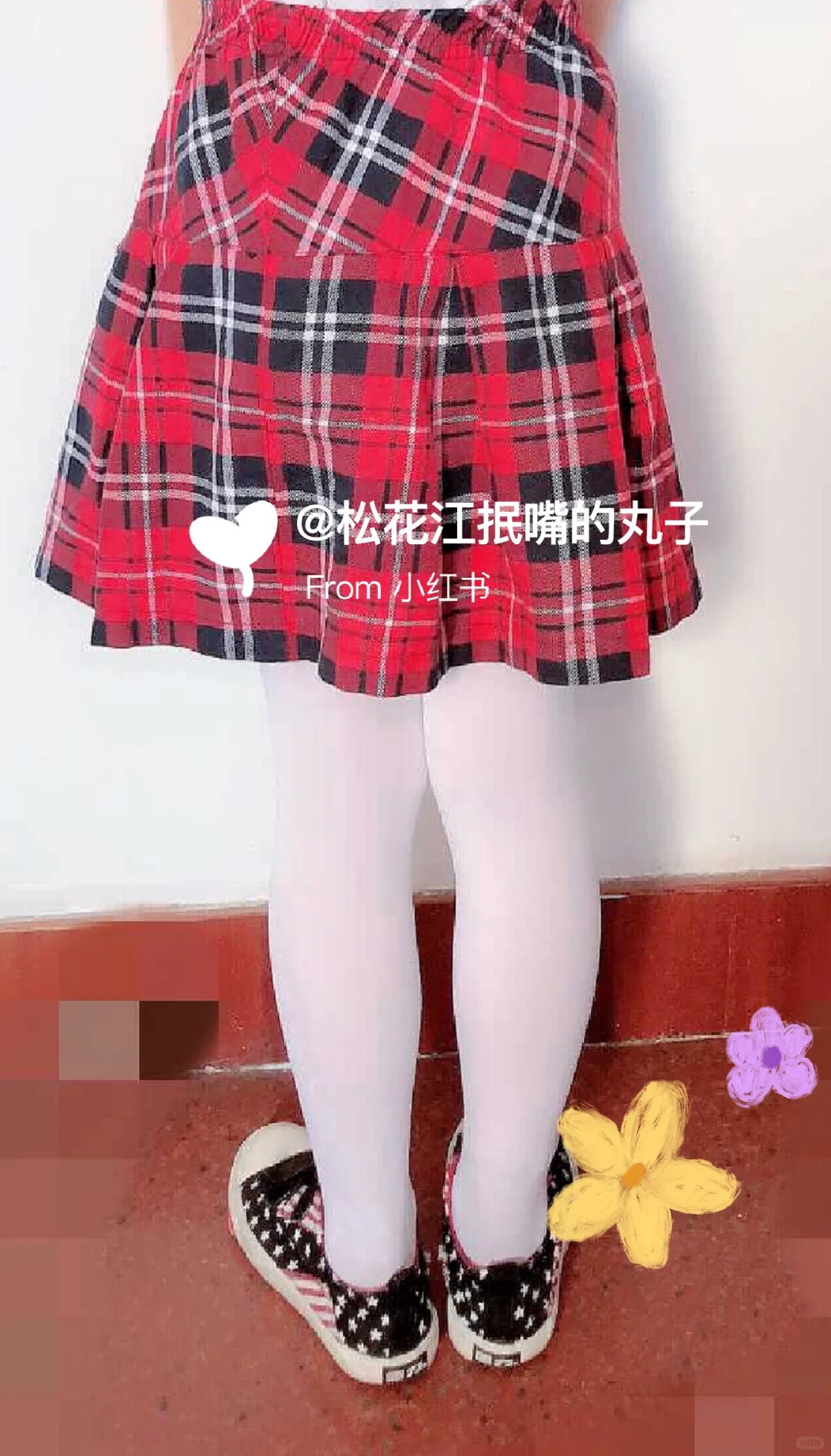 小仙女的舞蹈袜日常穿搭分享～👧🏻🌸