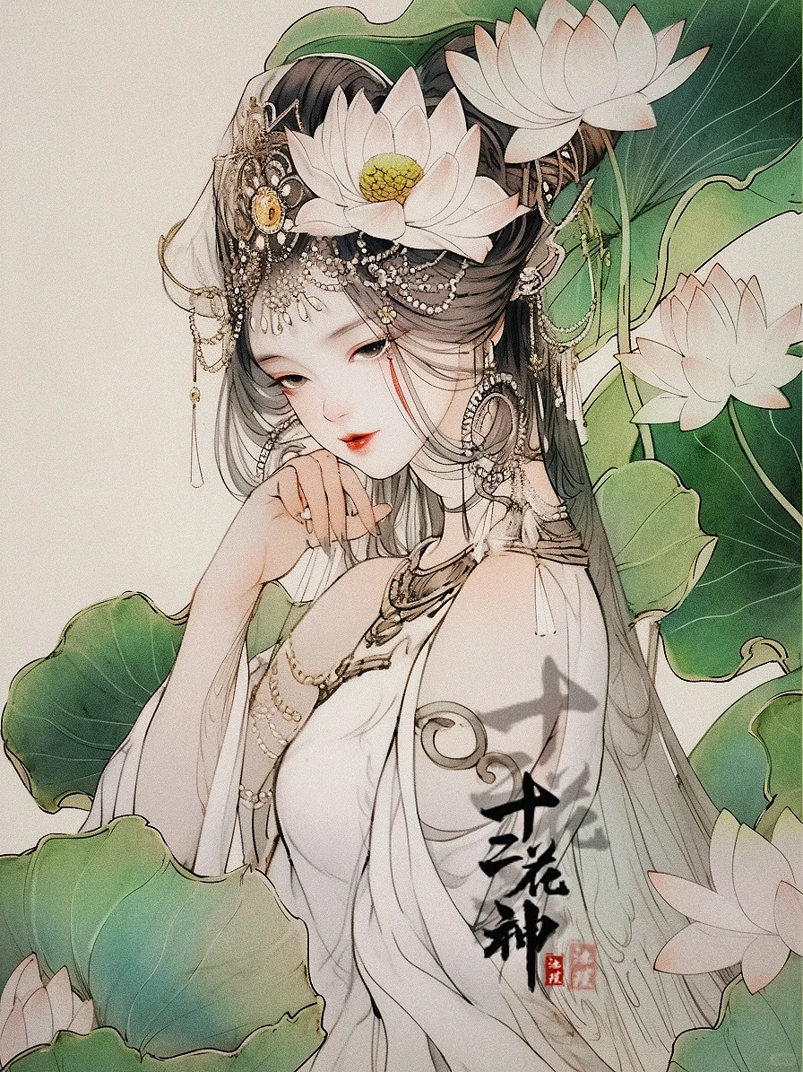 十二花神｜六月莲花花神