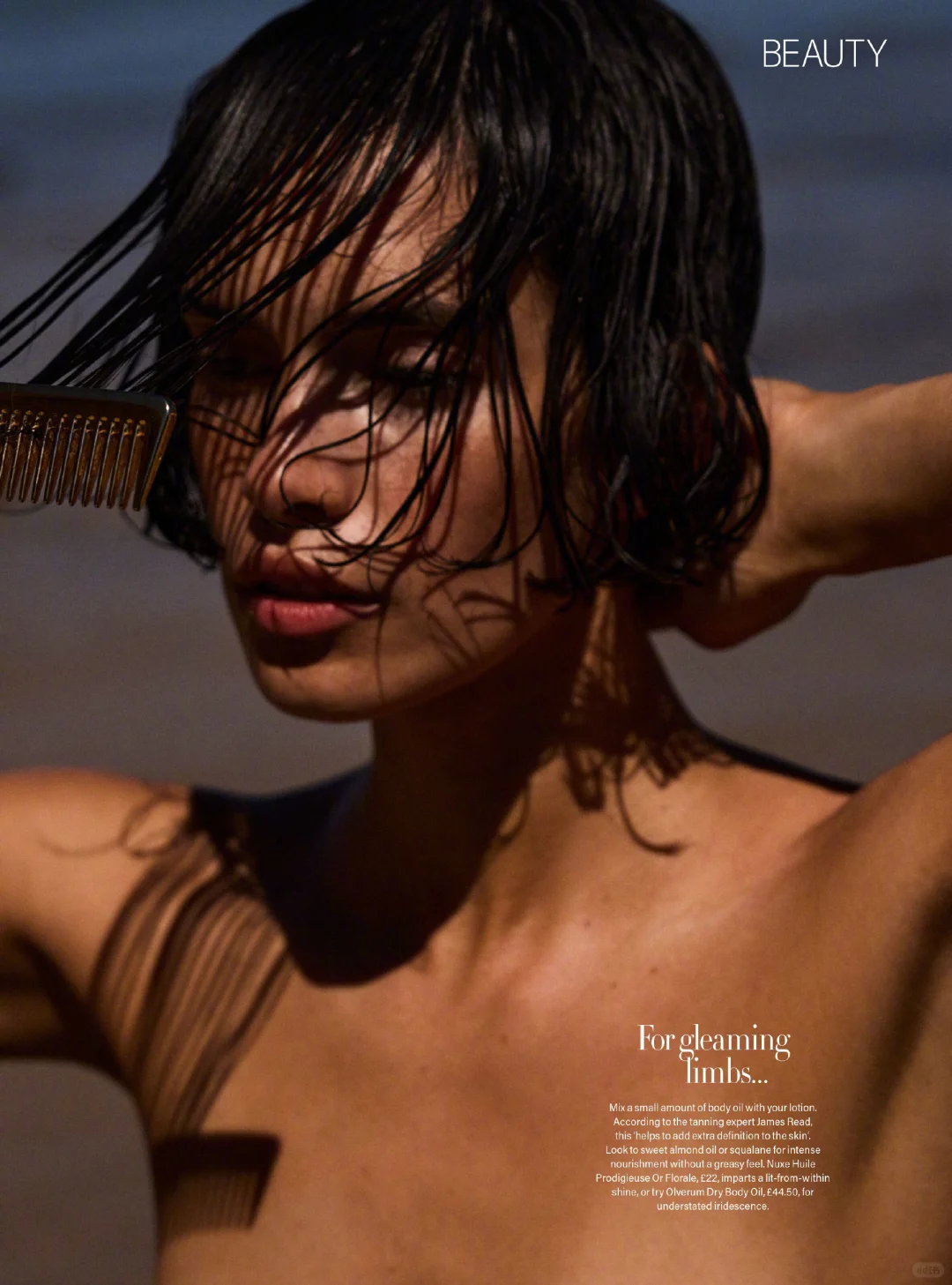 UK Harper’s Bazaar July/August🌊🐚