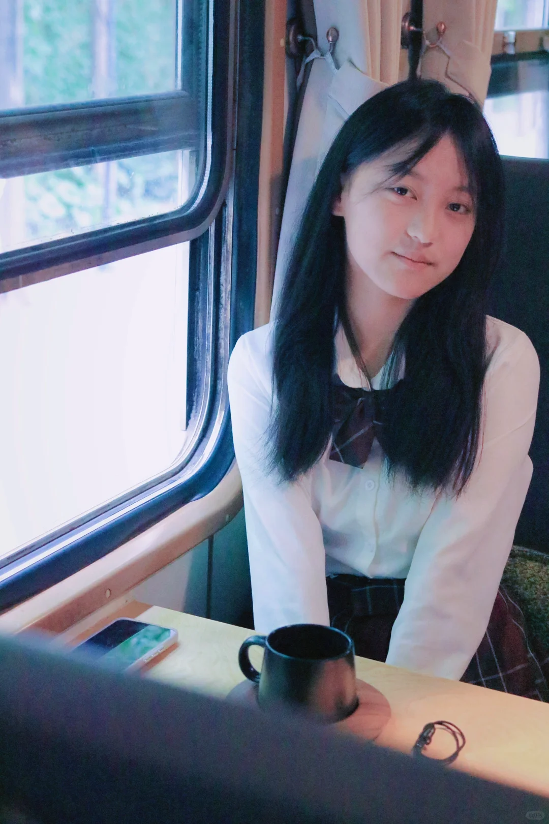约拍：準急の中