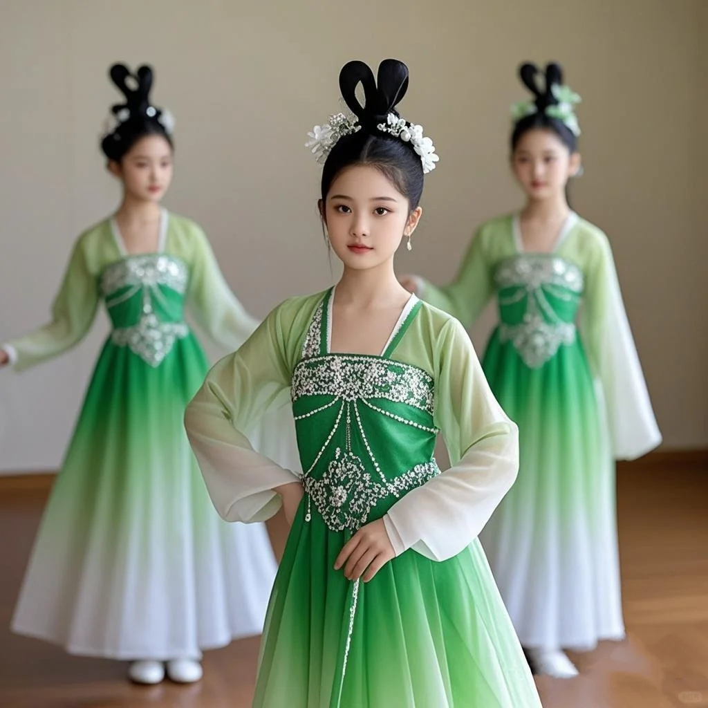 女童汉服 中华服饰之美