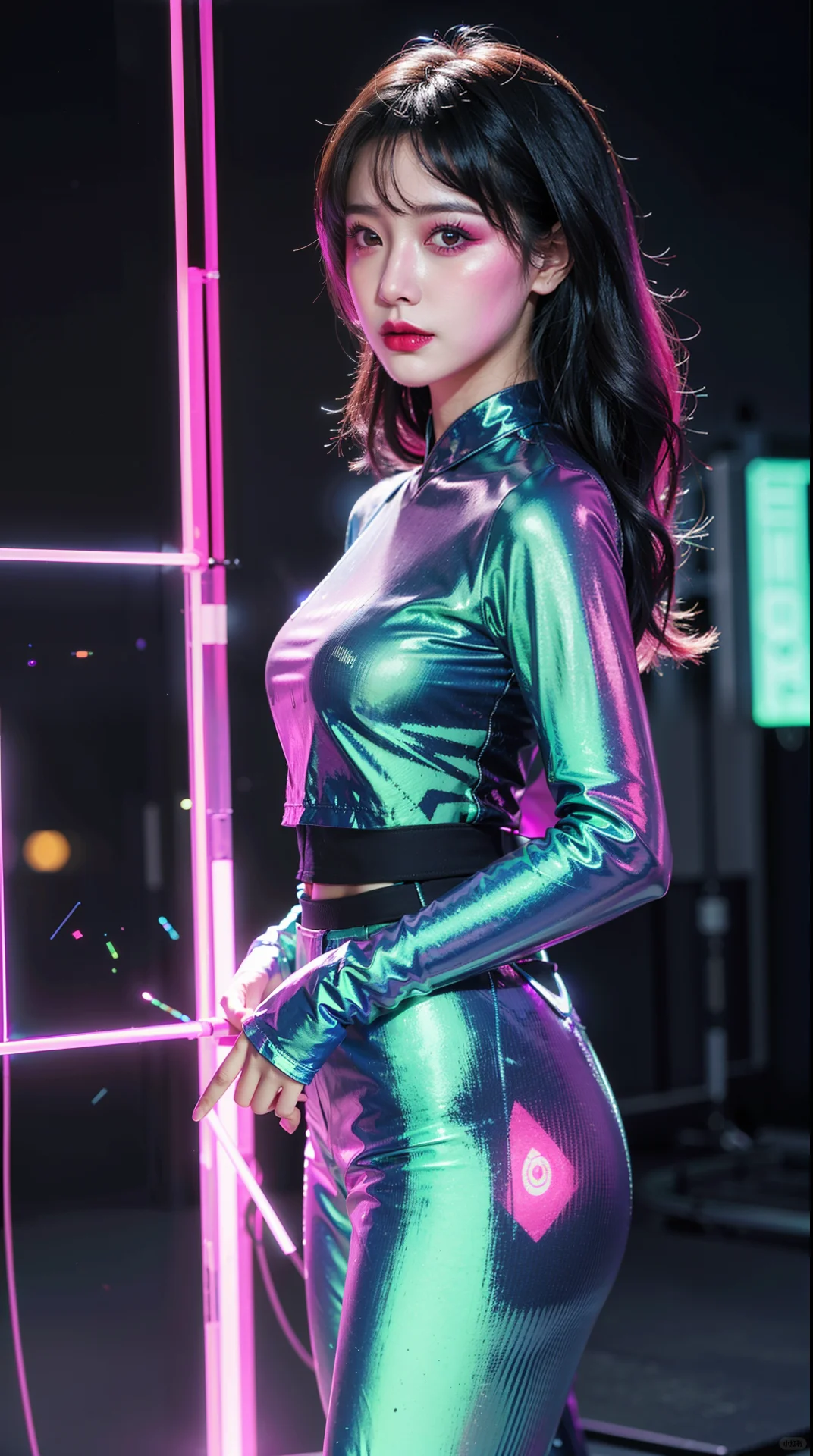 06 AI赛博美女 | 做不被定义的酷女孩🖤