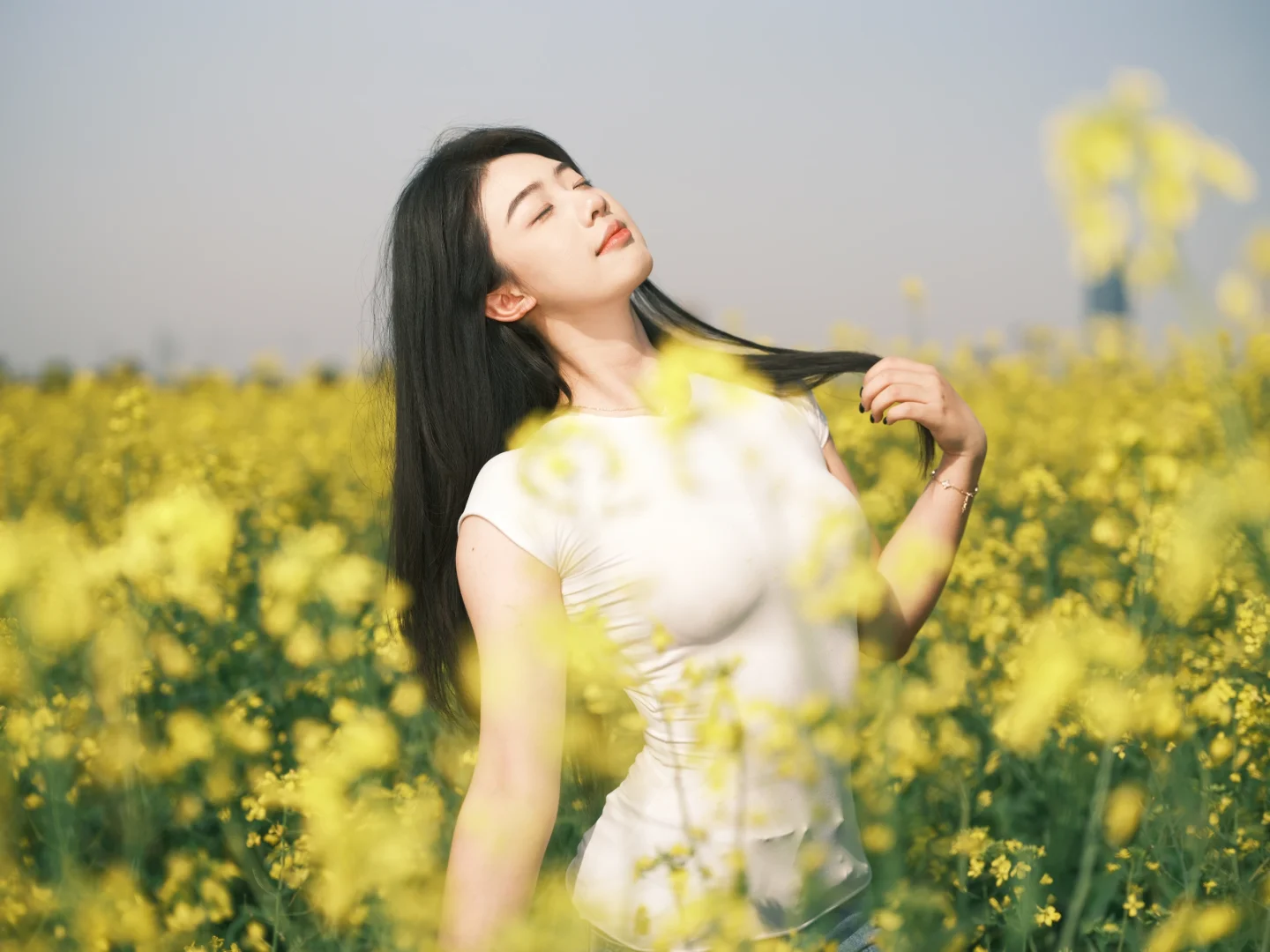 春天还没去油菜花田拍照吗