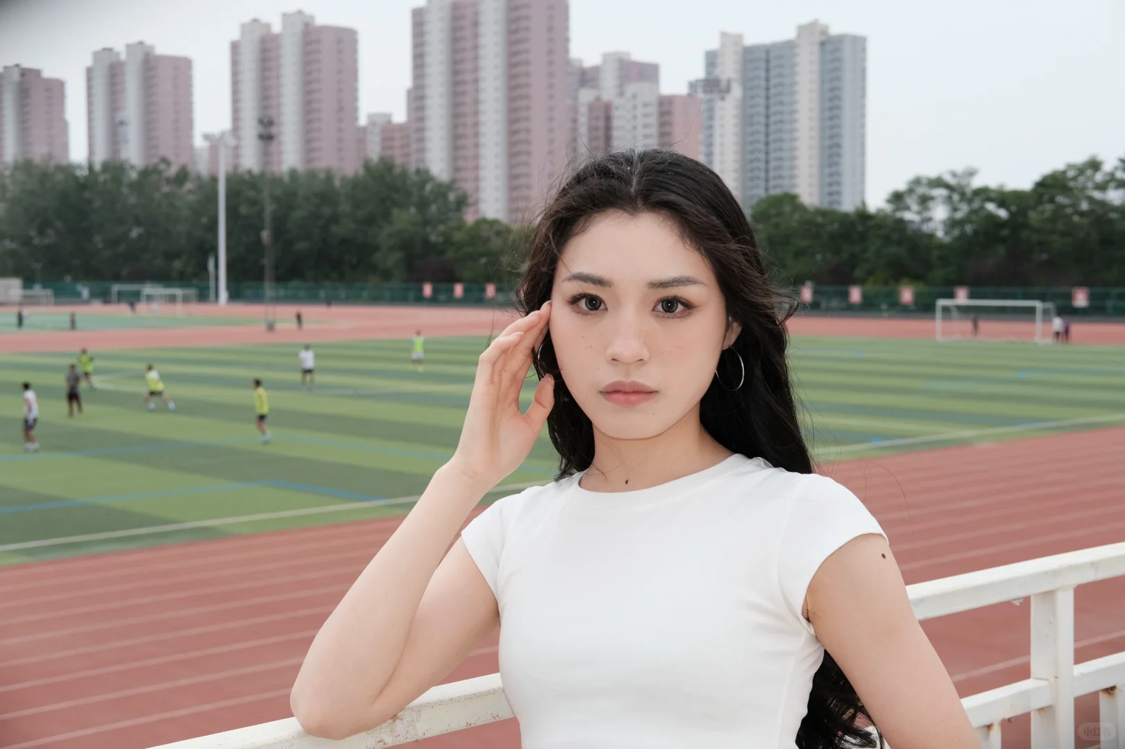 素颜妆后差距大吗