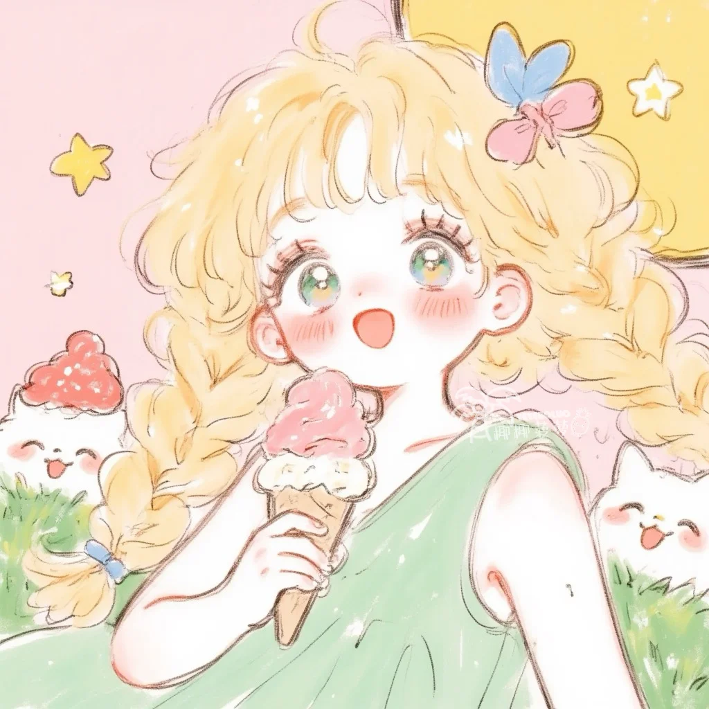 🍦甜甜的夏天 | 甜美可爱女生头像