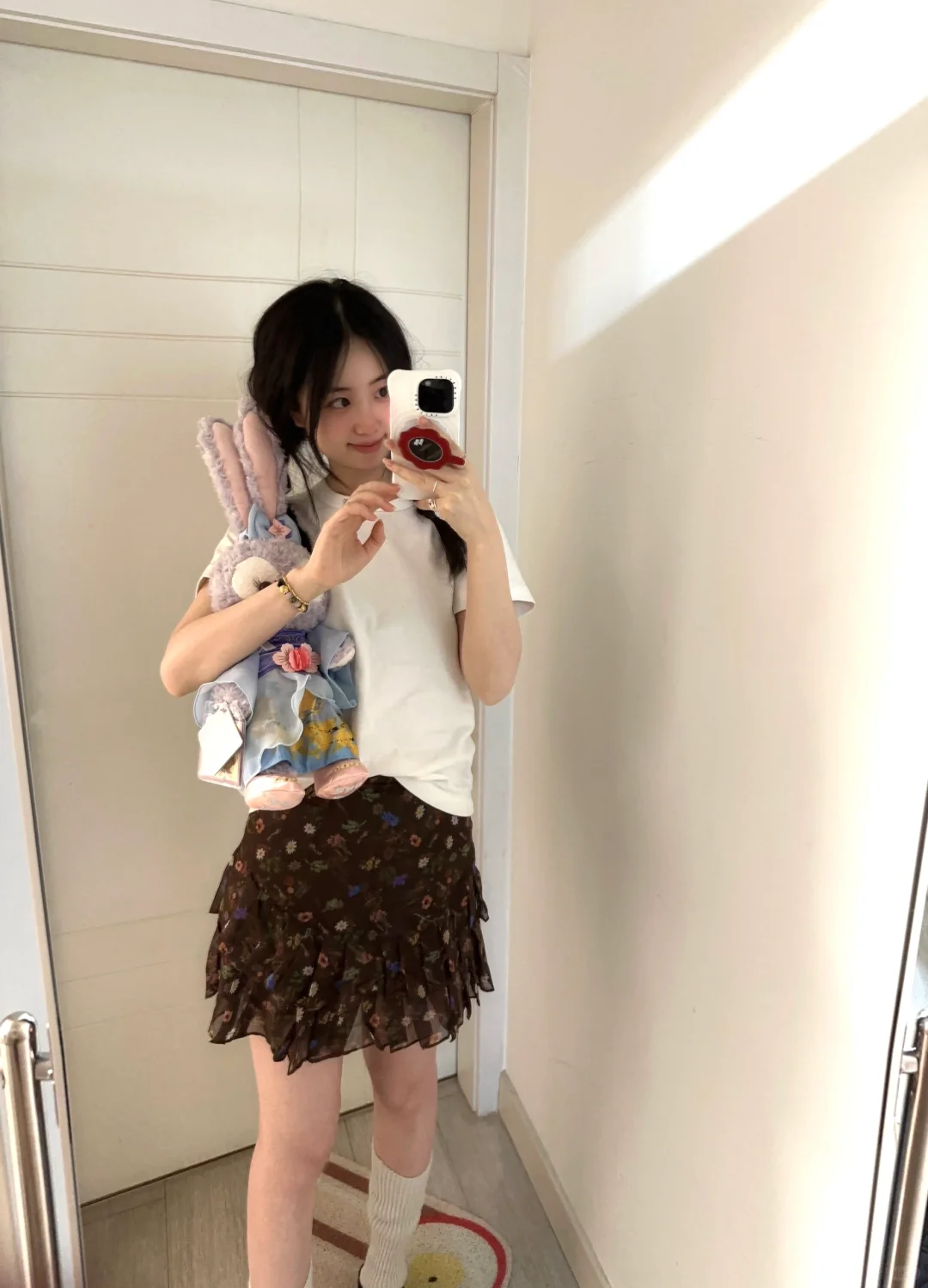 宅子同款 碎花裙