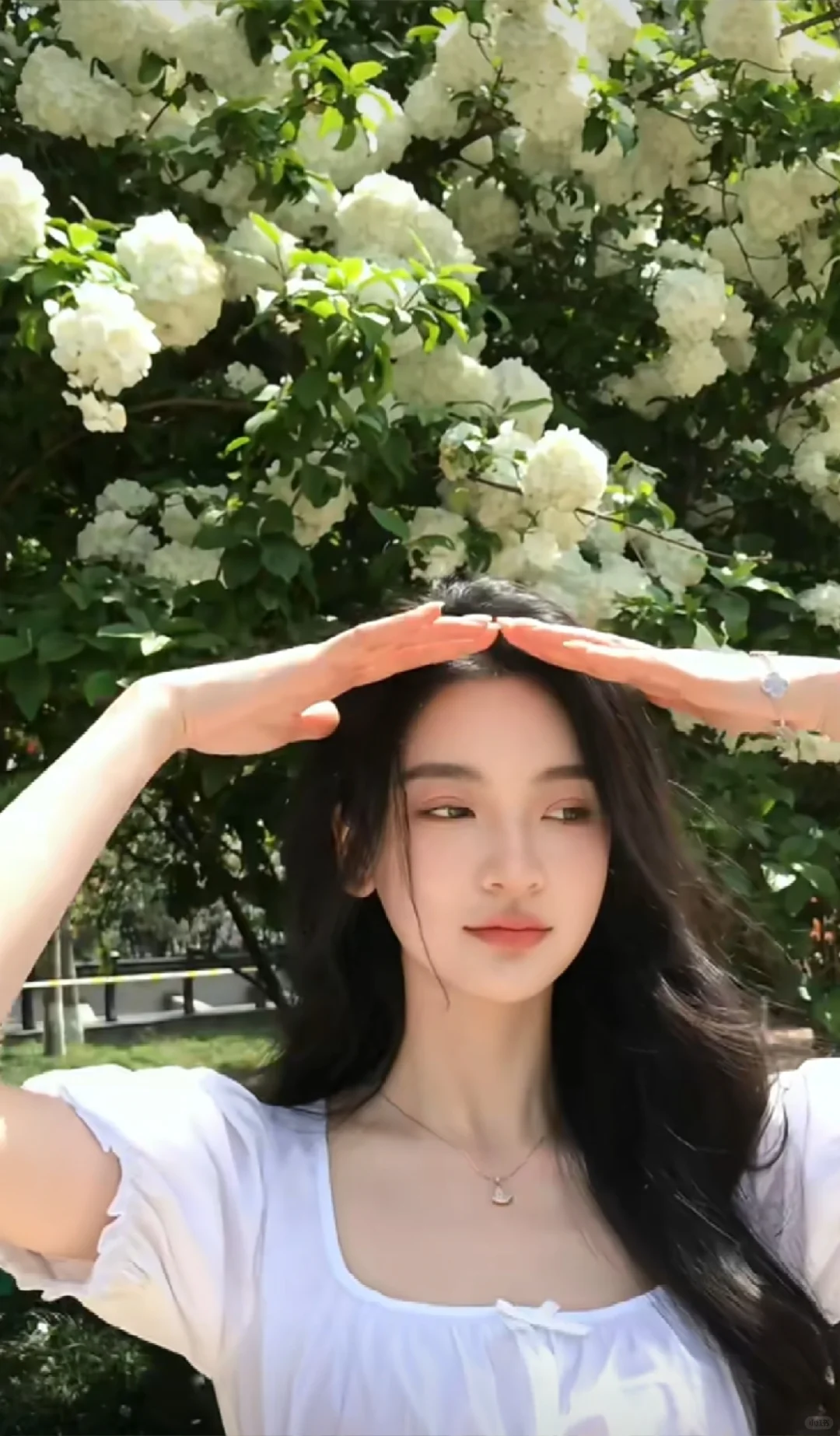 清新美女模特，新人一枚摄影师尼
