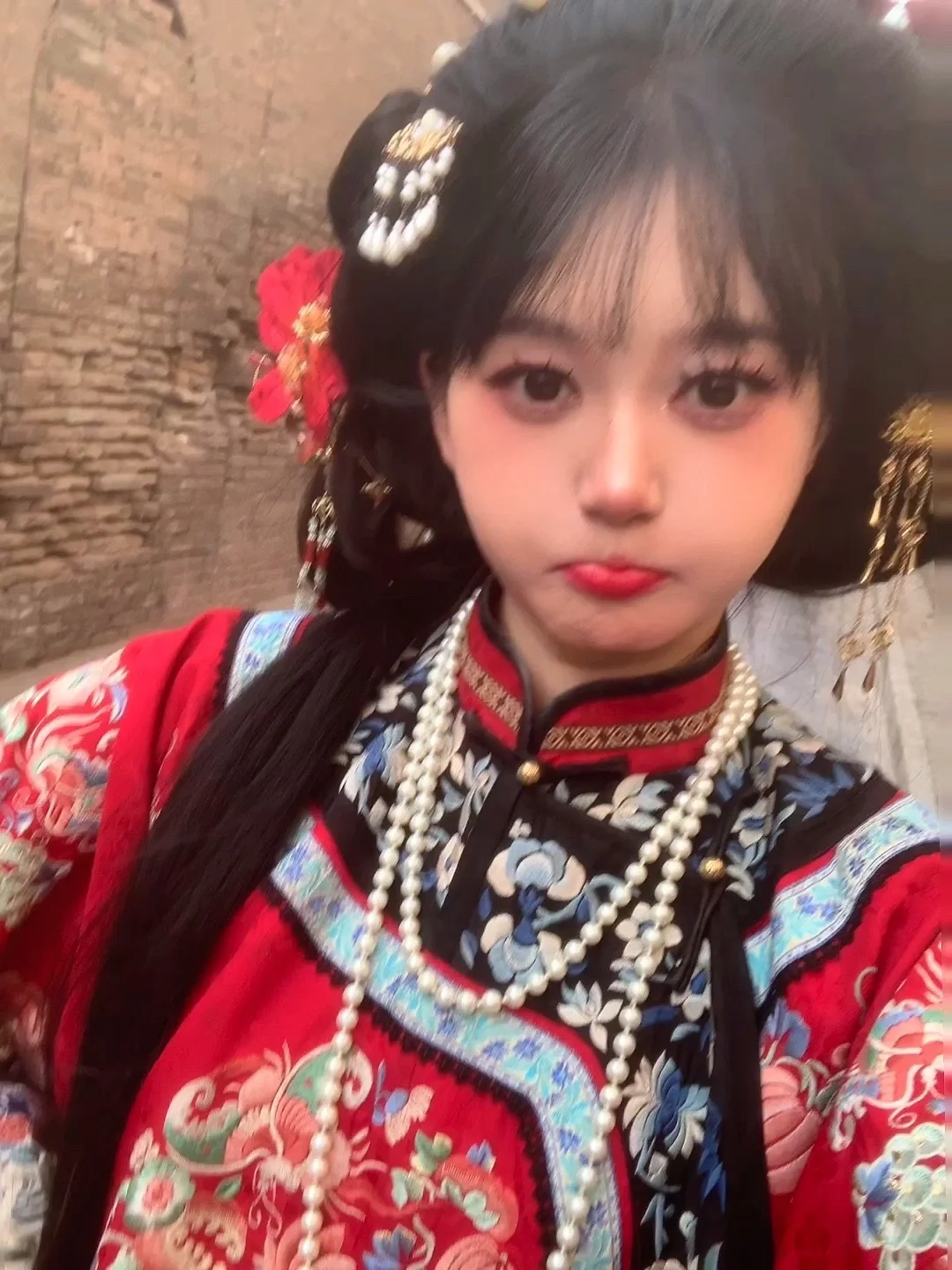 来平遥古城拍清汉女了！