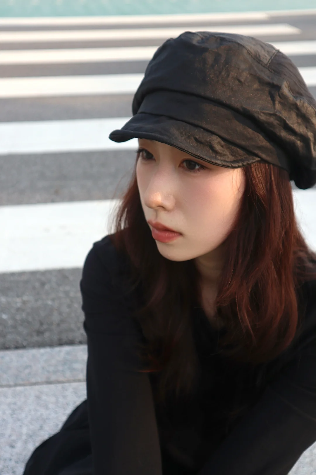 街角打电话的女孩📷