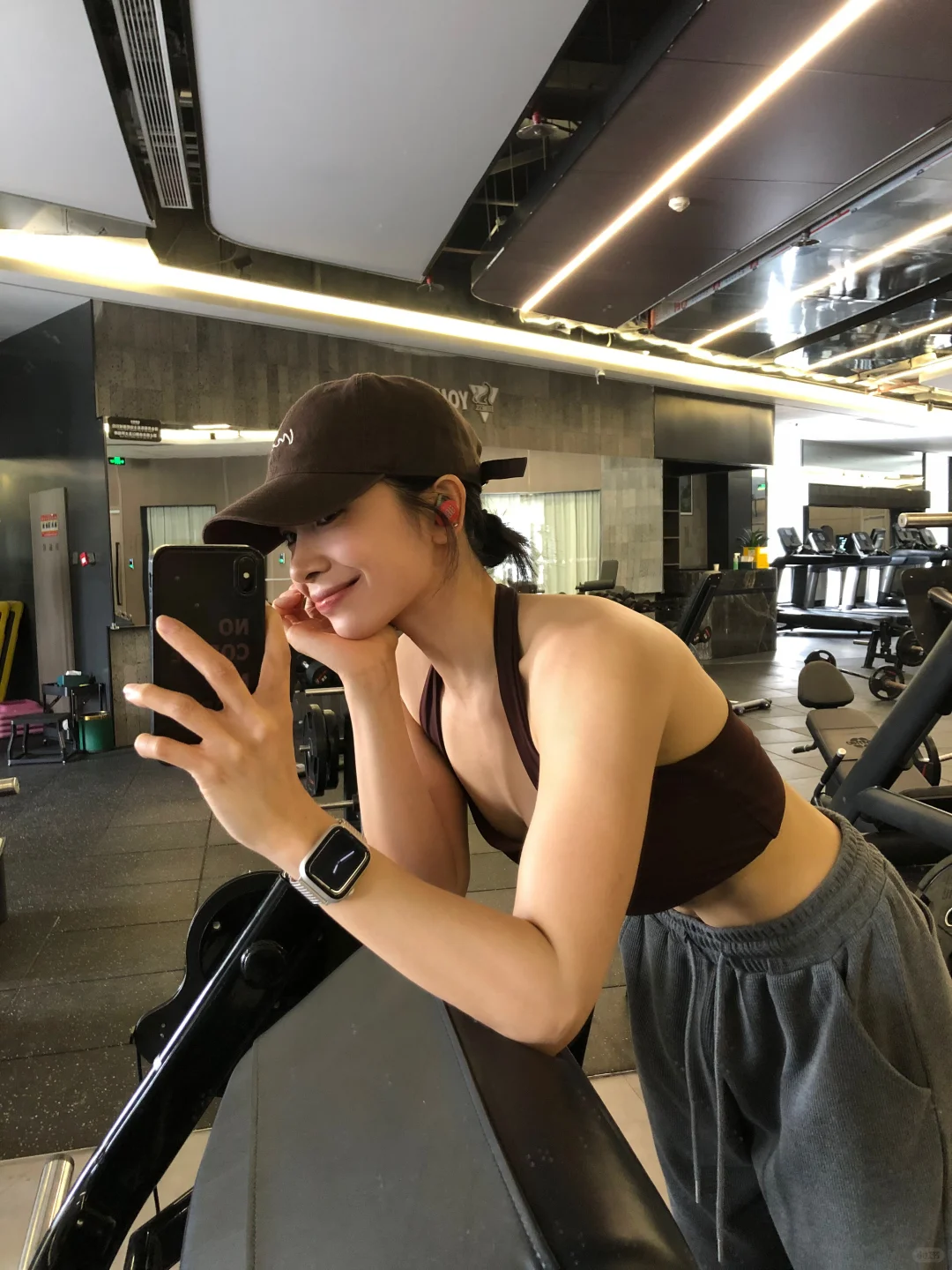 我觉得健身之后，真的好看多了