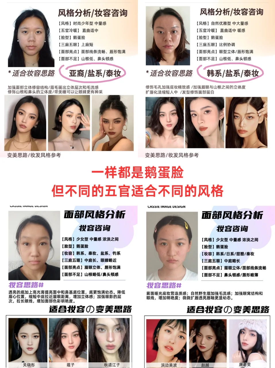 鹅蛋脸才是天生的美人胚子！！！