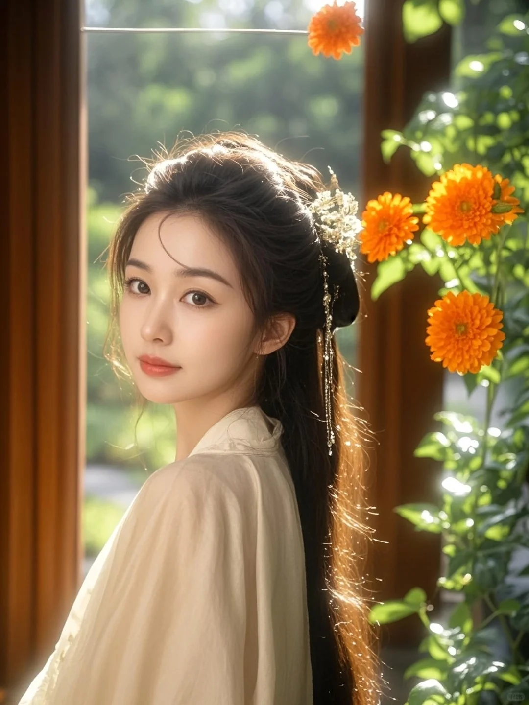 古风美女素材