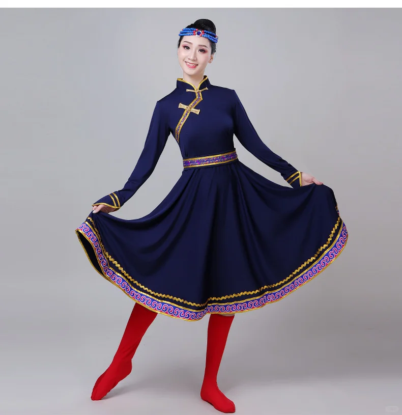 💃蒙古风情，美翻天大摆裙👗