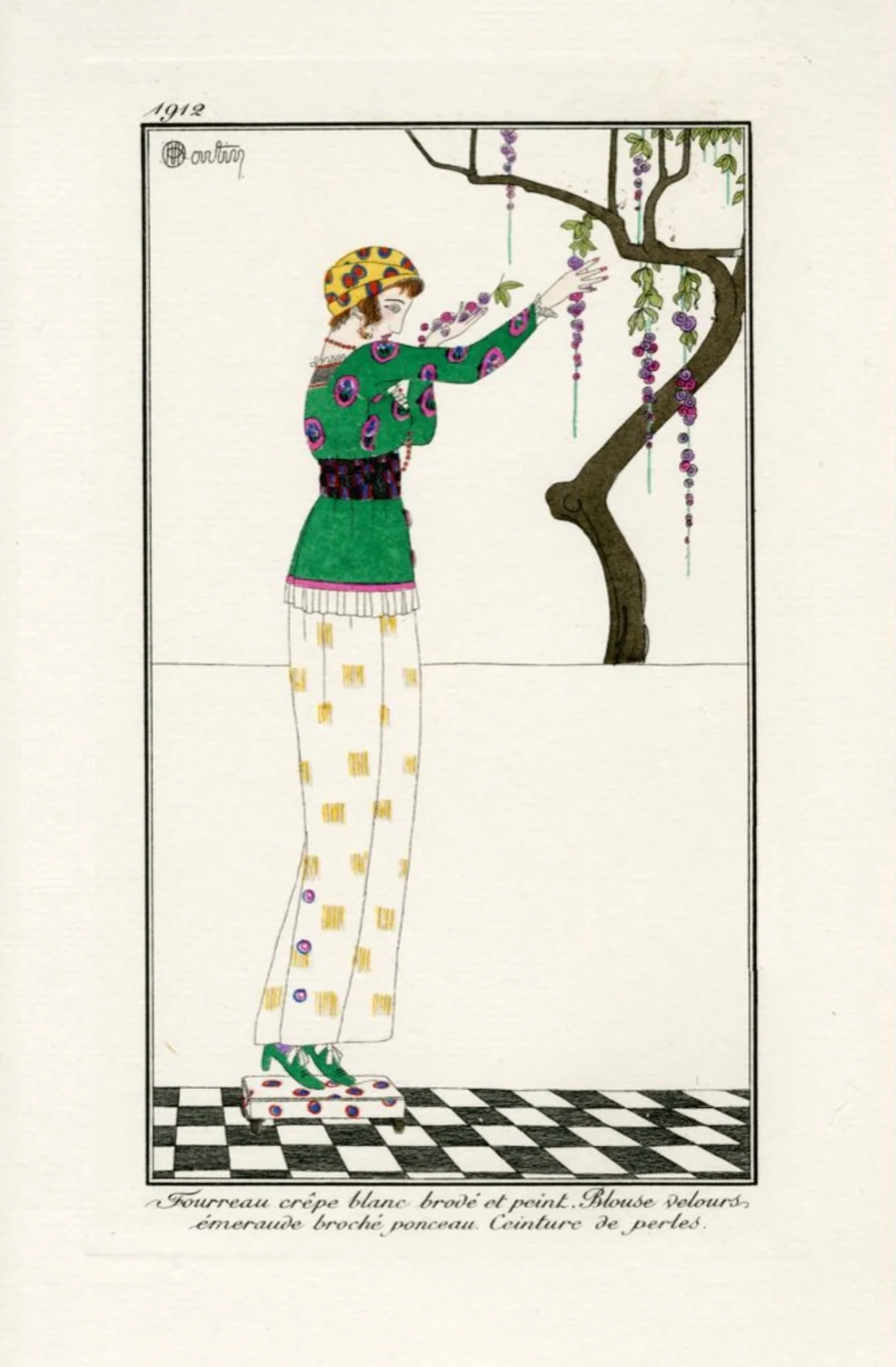 复古服装插画