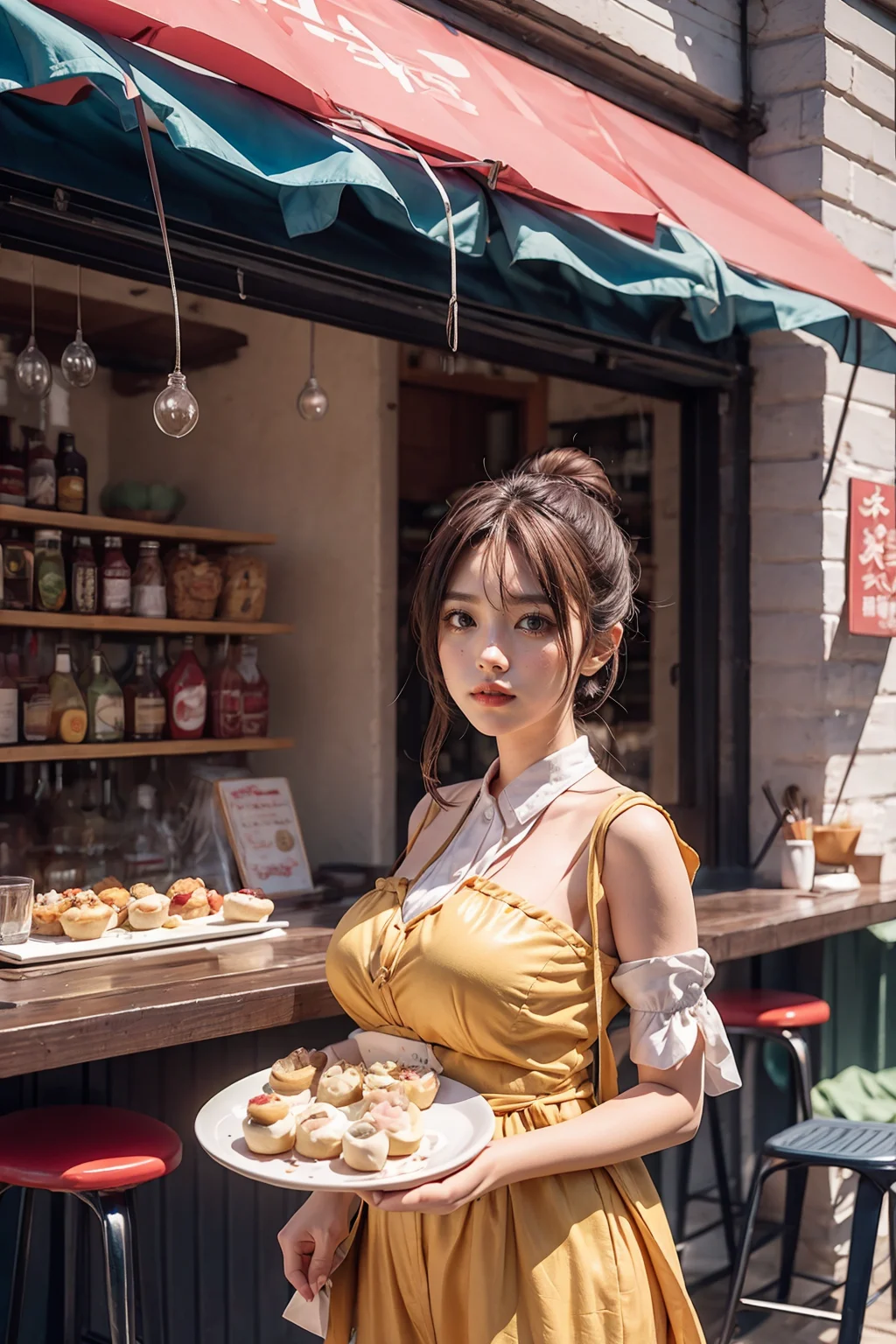 和服街拍也太元气了吧