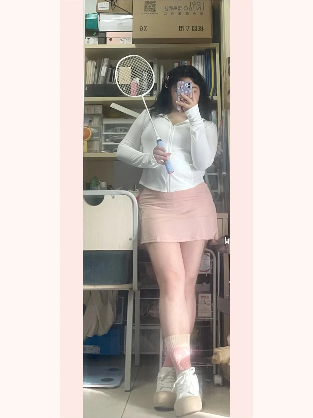 158 138斤｜微胖女生的运动少女风穿搭！🏸️