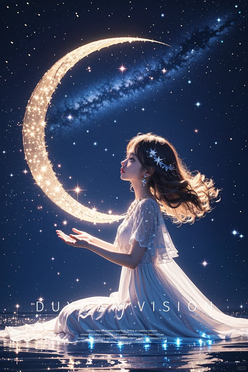 月光女神：优雅而神秘的夜晚之舞 🌙✨