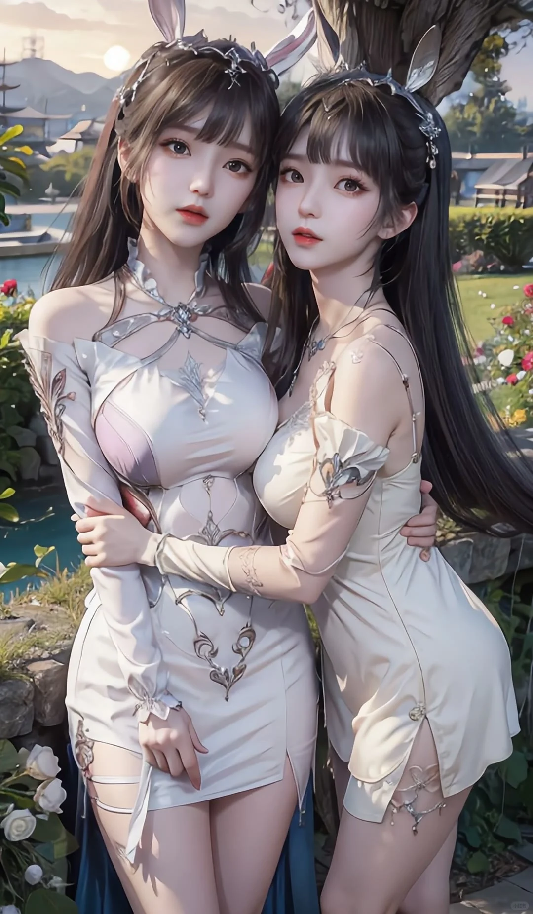 你的女神已上线，Ai高清壁纸不一样的小舞