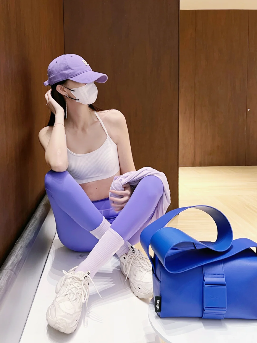 早春瑜伽穿搭💜紫里紫气的太仙啦🧚‍♀️～