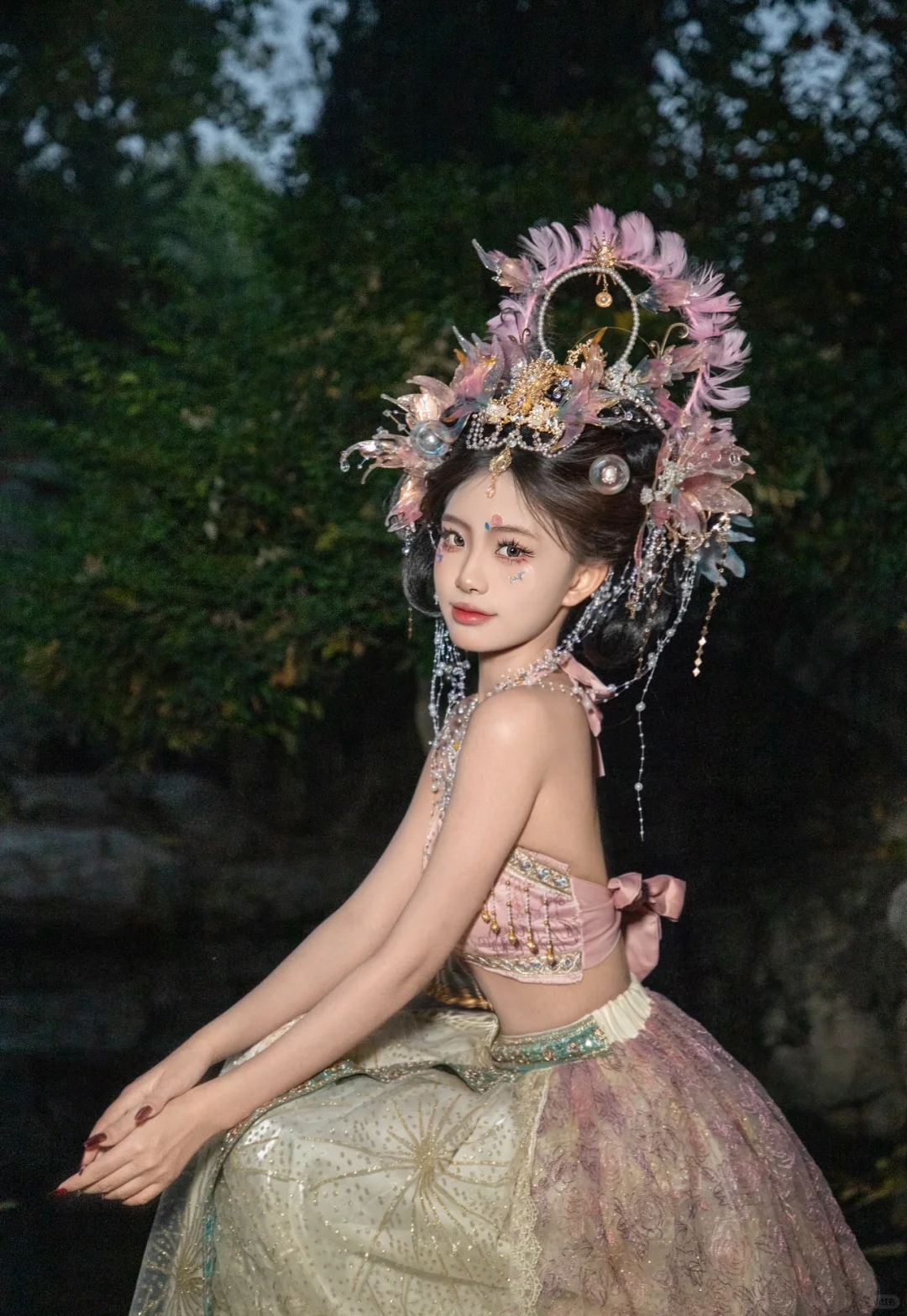 500一天的汉服写真模特