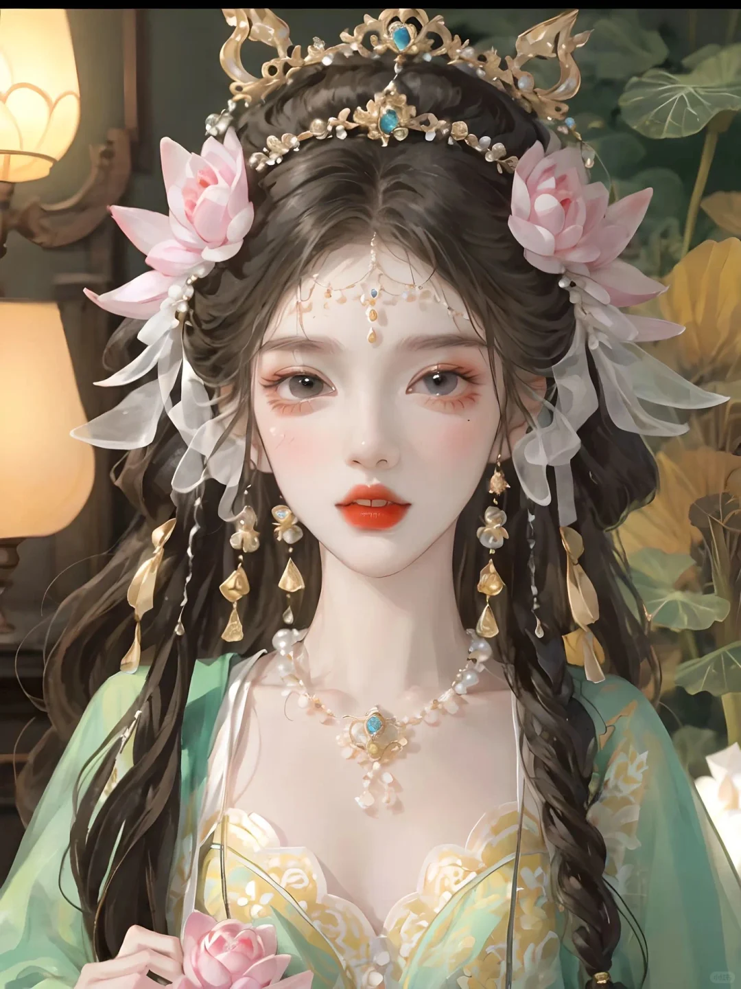 十二花神——荷花拟人