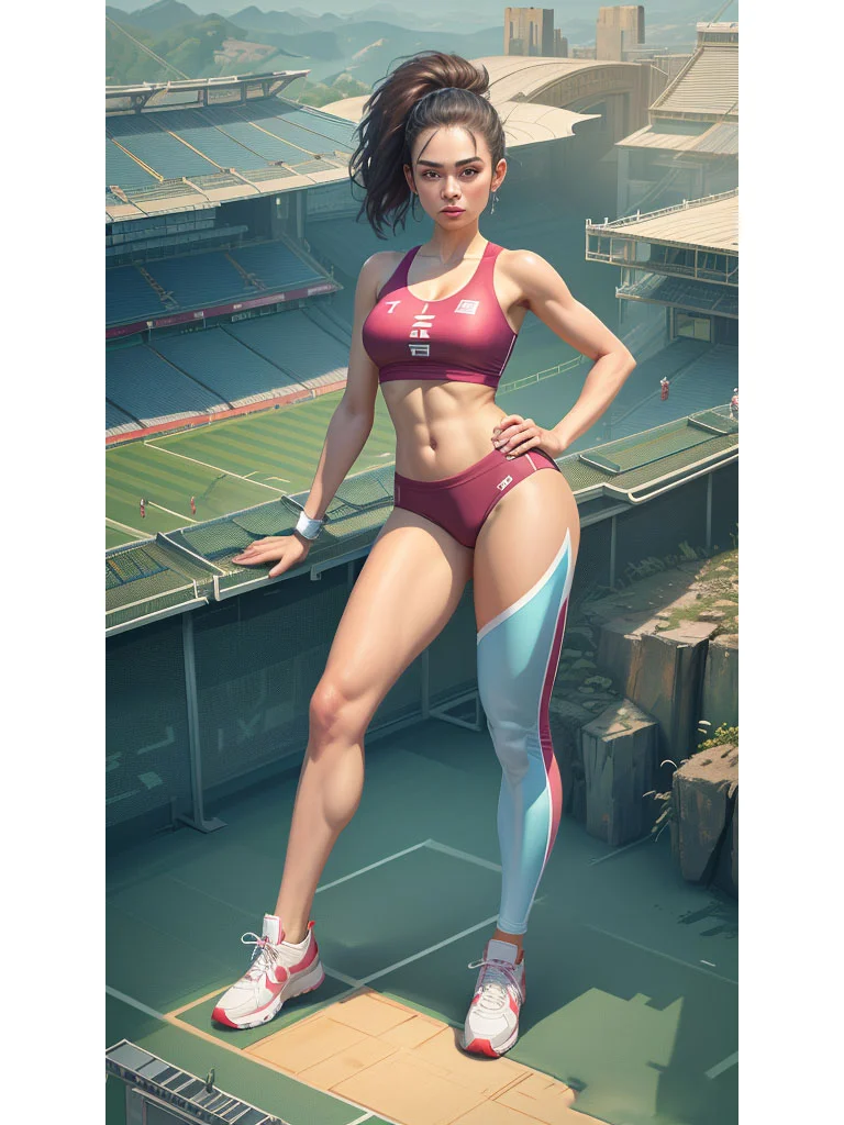健康体态 运动美女 奥运美女 体育精神