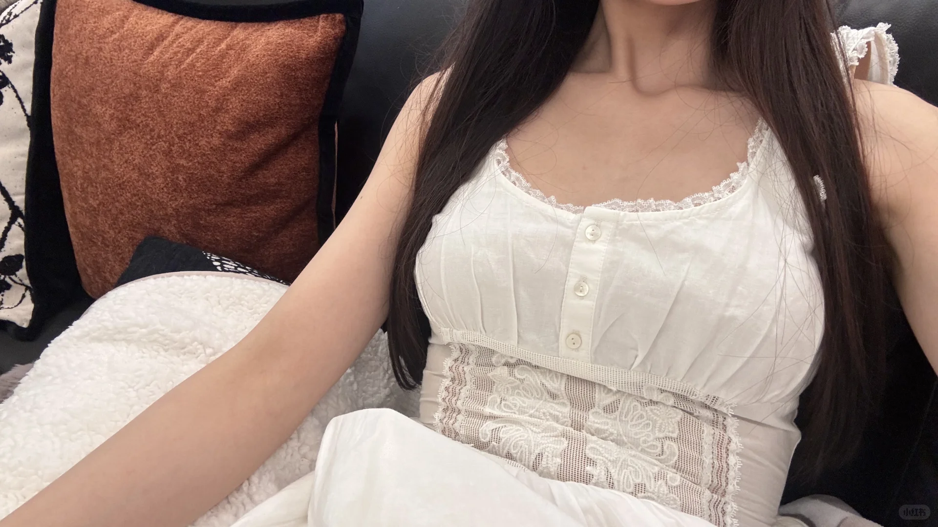 zara的初恋风小白裙我也拥有啦