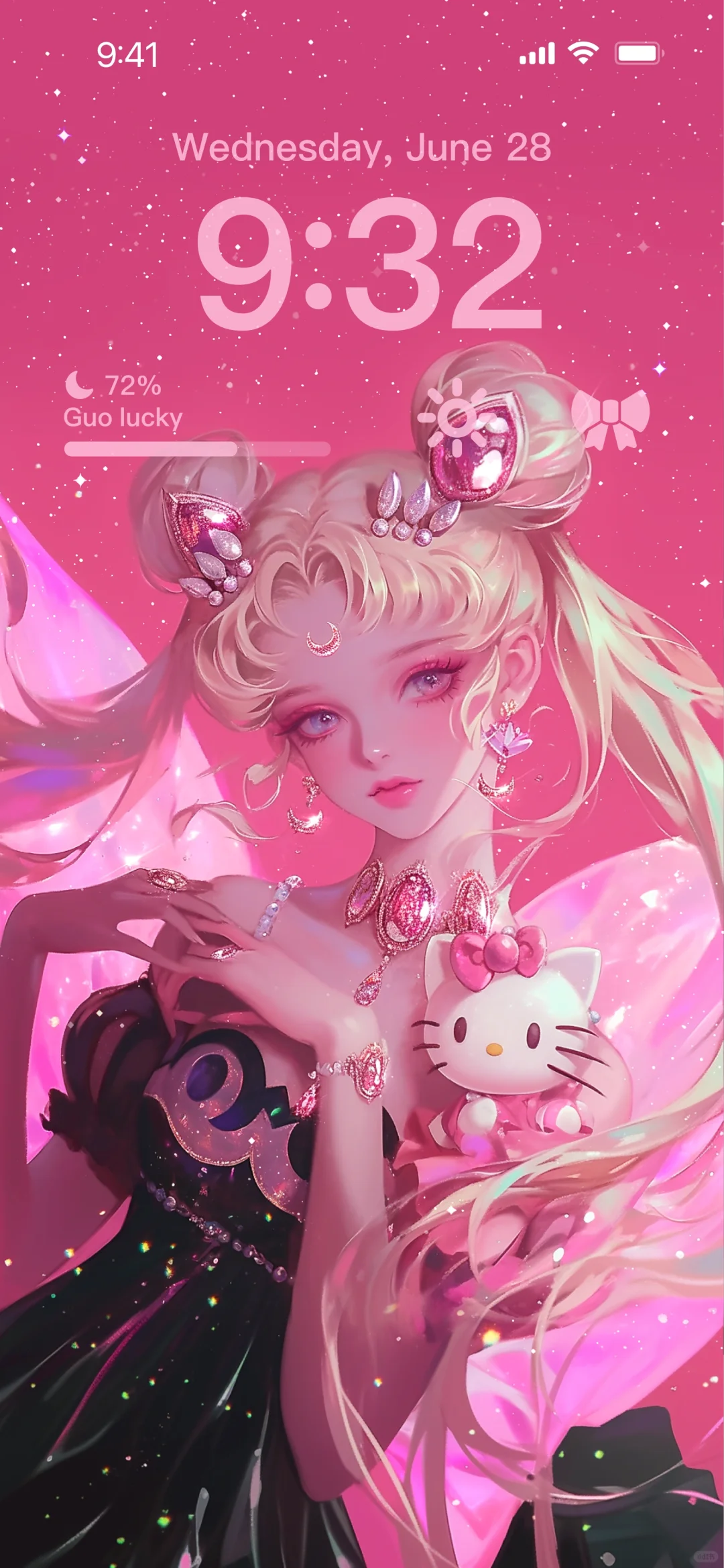 美少女战士联动Hello Kitty ✨壁纸组合