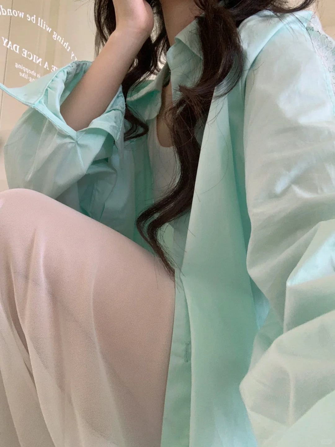 自带氧气感滤镜的韩女清新穿搭～🍋