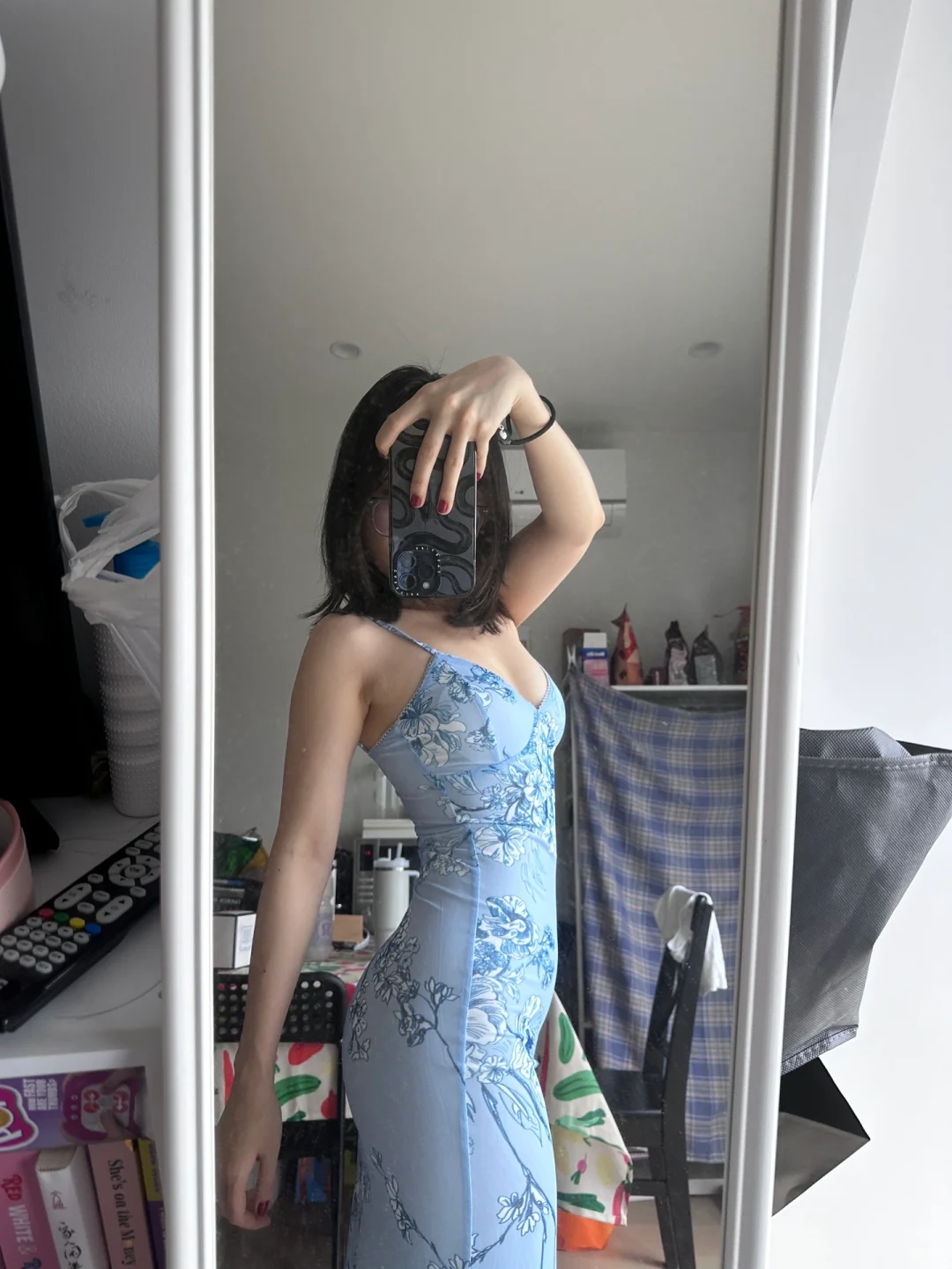 见你要穿包臀裙