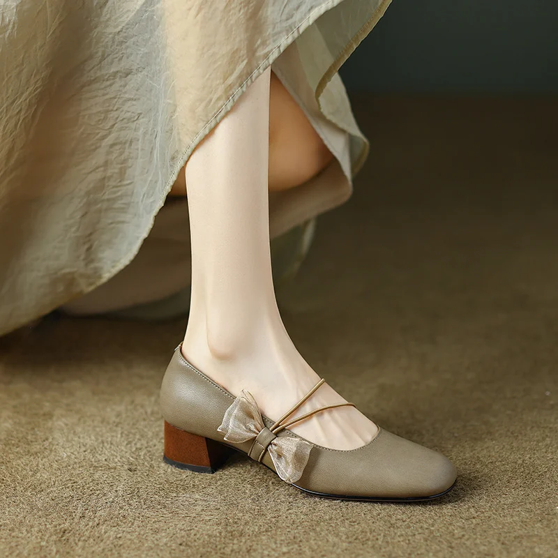 👠💫轻奢蝴蝶结玛丽珍鞋💫👠