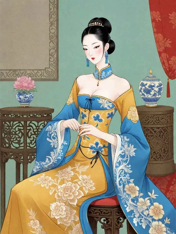 邂逅东方婉约女——灵动如诗，美丽如画