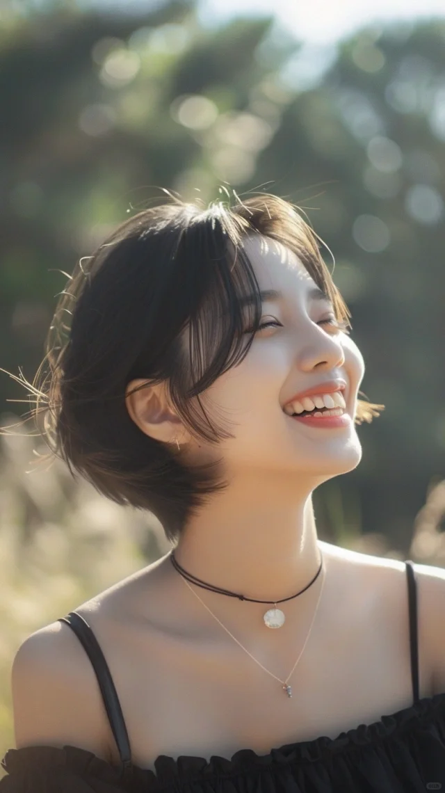 AI 绘图，爱笑的女孩子运气都不会很差