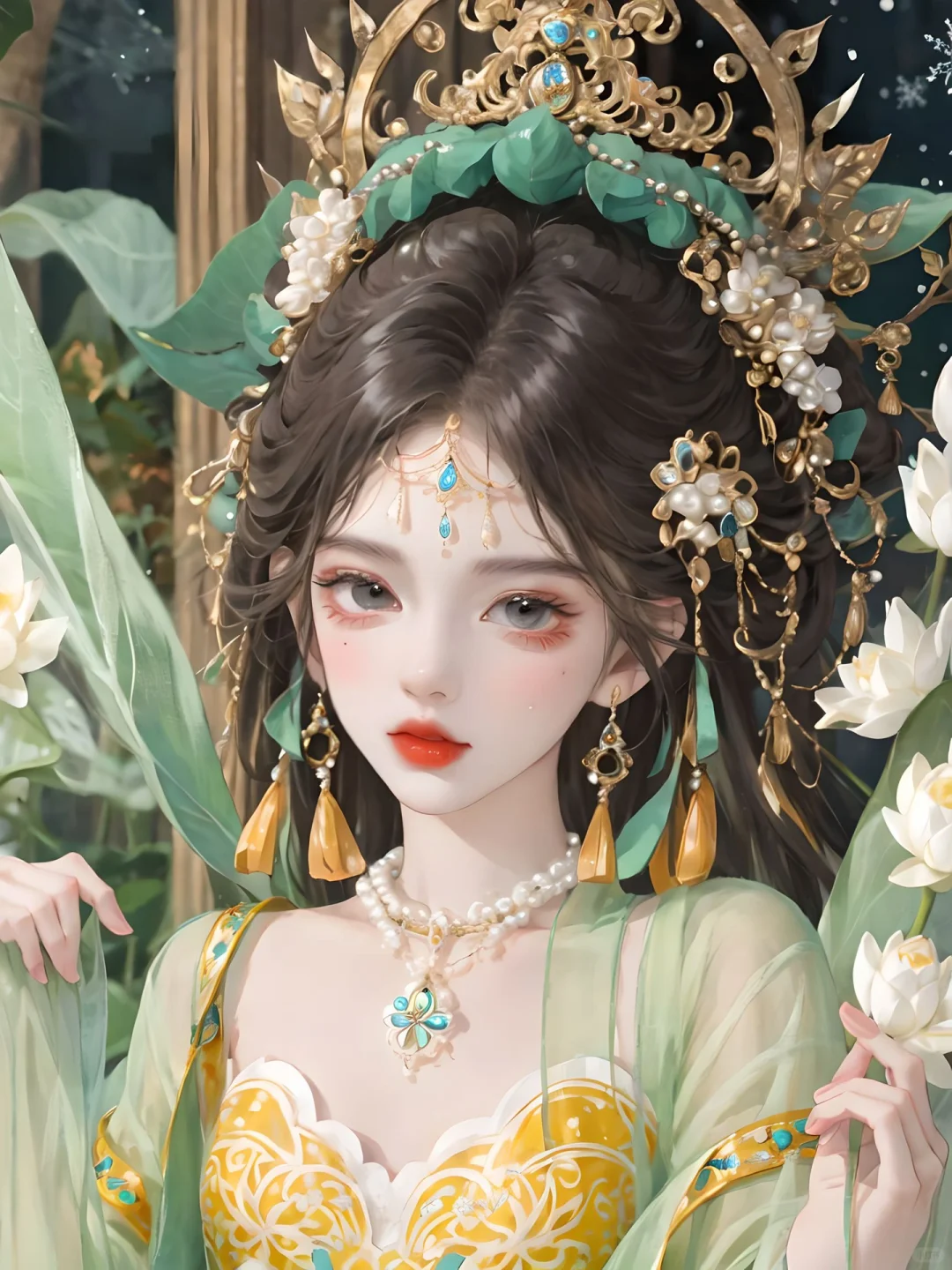 十二花神——荷花拟人