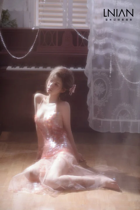 纯欲写真｜绯夏渔光曲 人鱼感一眼心动万年💗