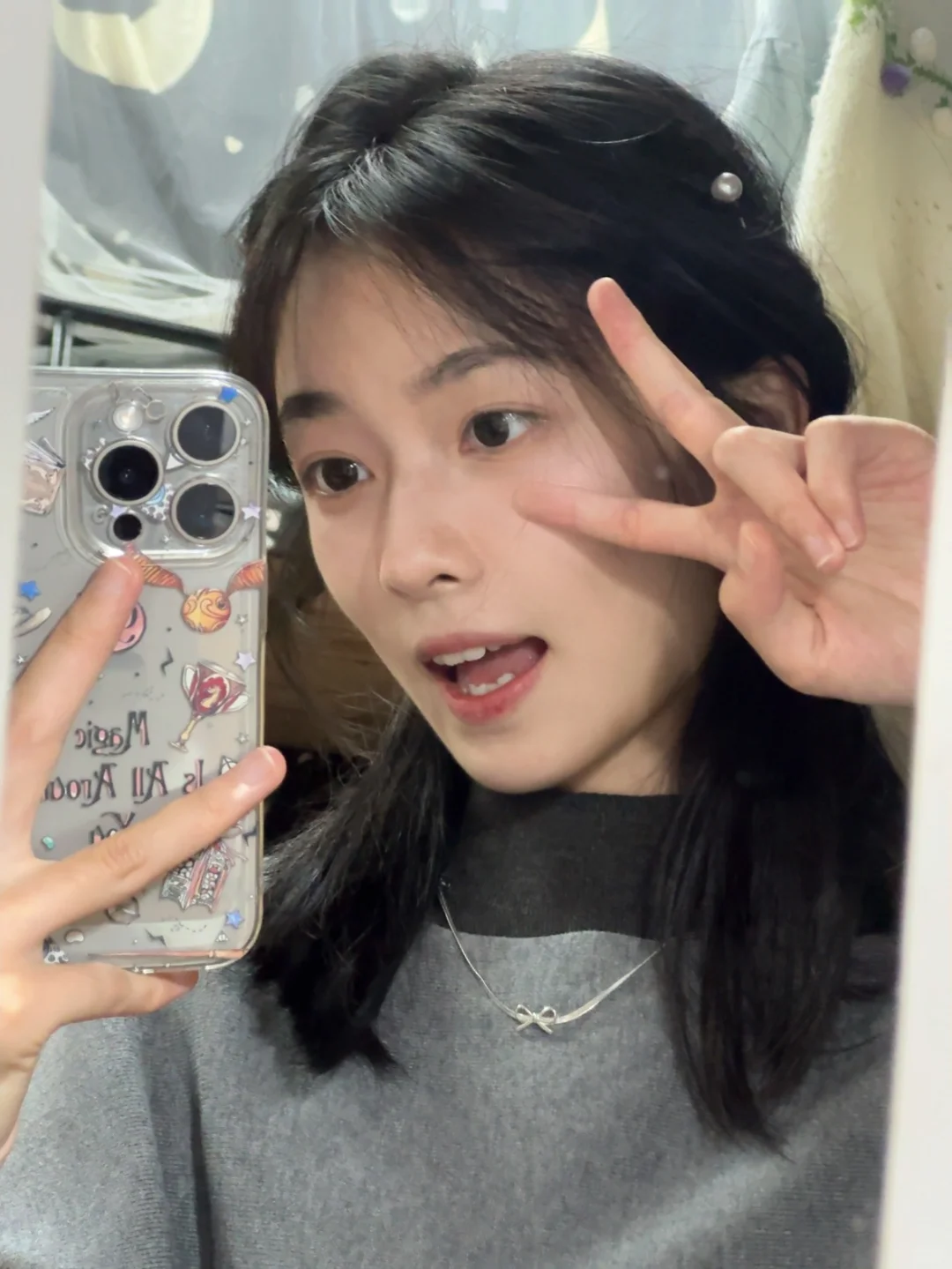 披发or扎发那个更适合🫶🎀