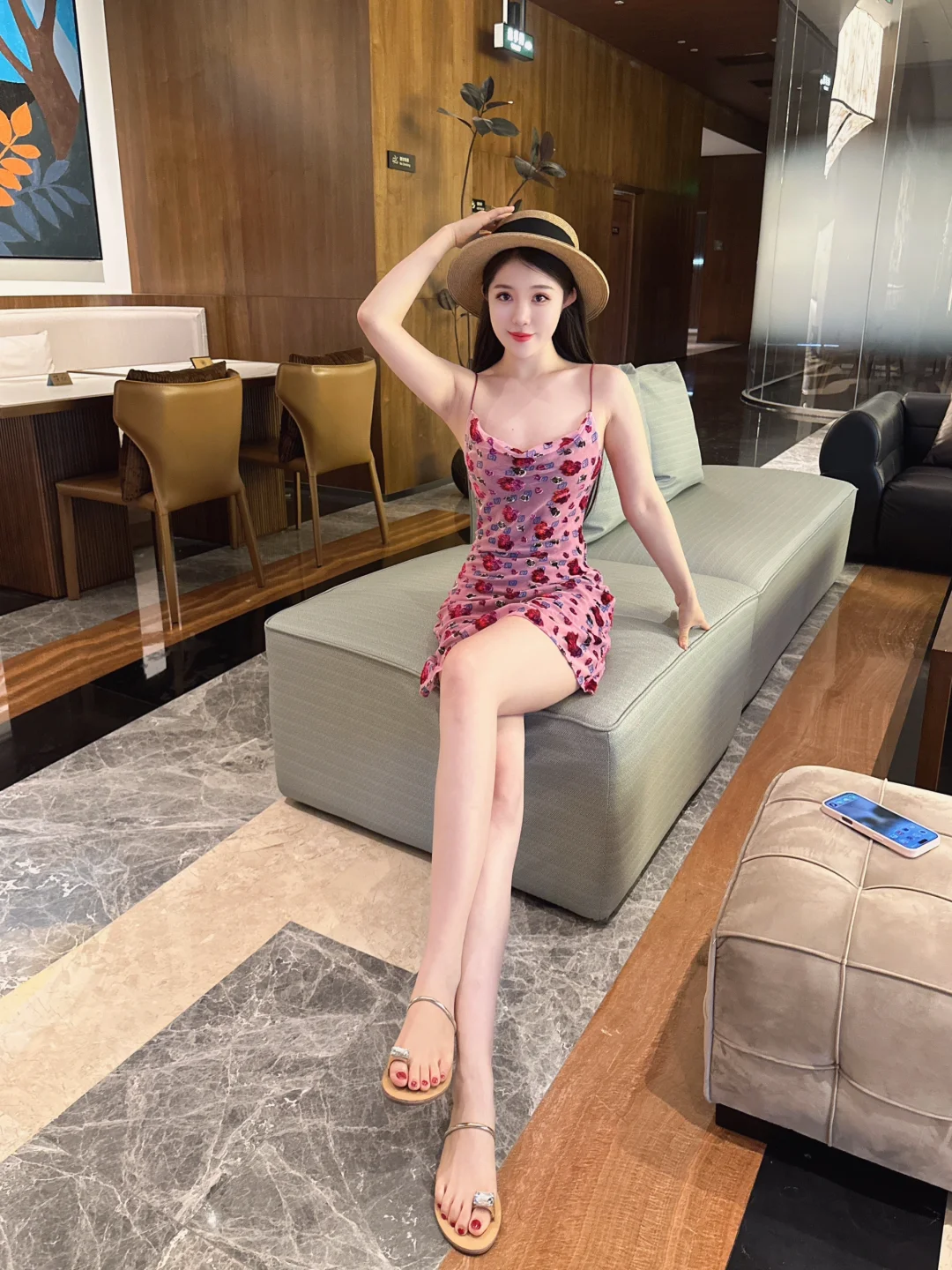 一件碎花裙开启夏天