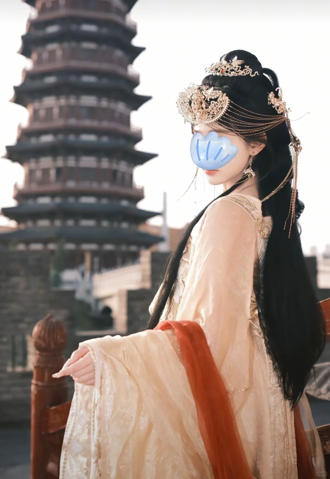 成都有没有做这套汉服造型呀😍真的想拍