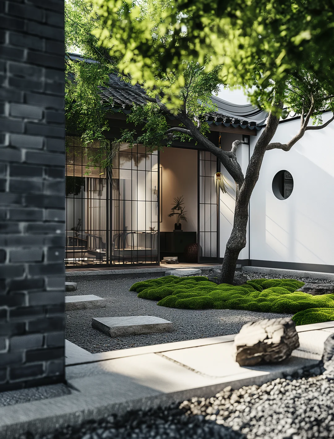 隐世庭院｜月光为笺，松风作序