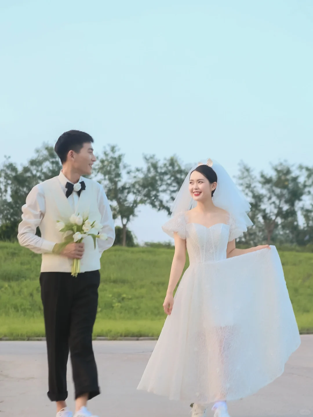浪漫氛围感的情侣写真｜石家庄婚纱照推荐