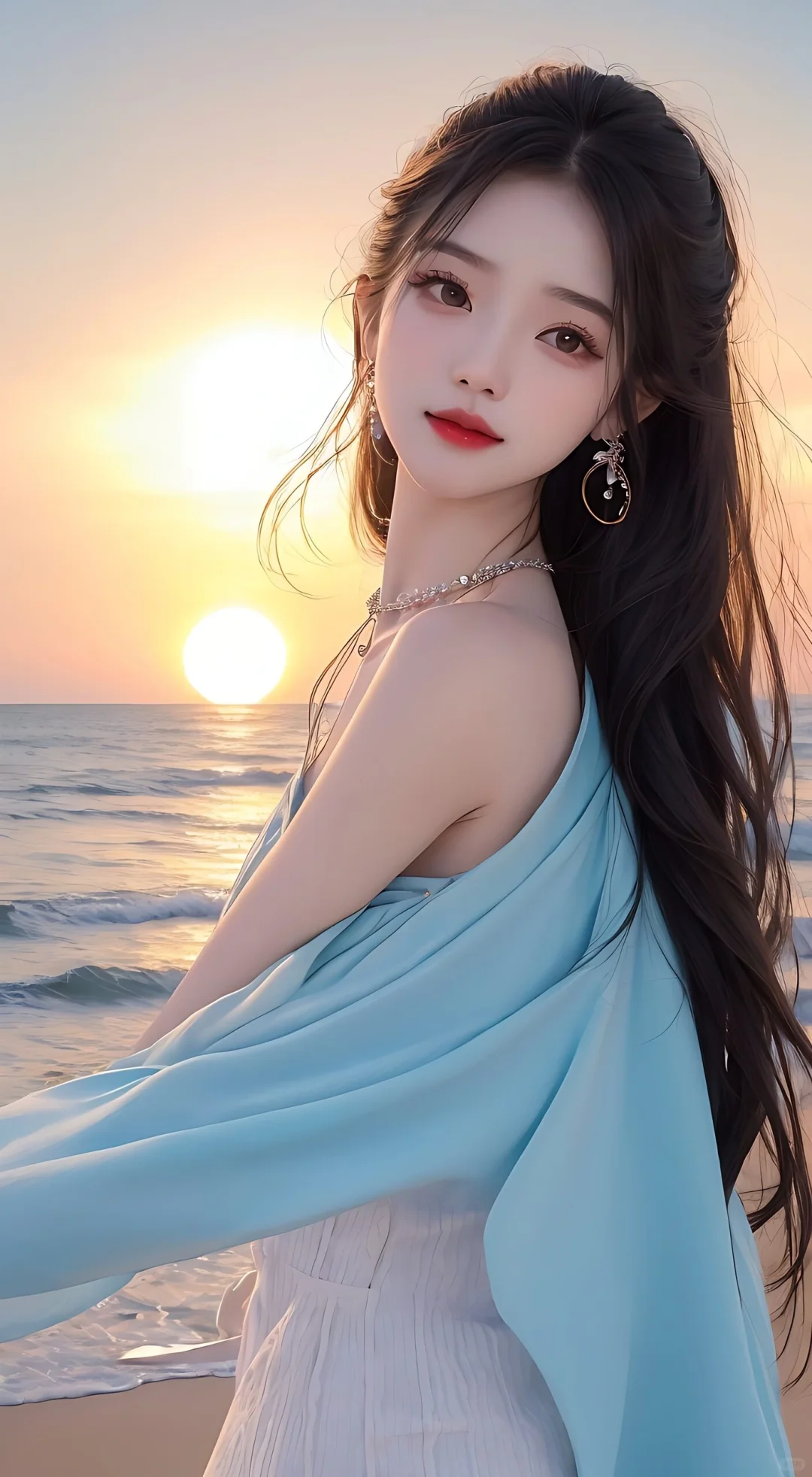 这小姐姐做壁纸也太好看了吧