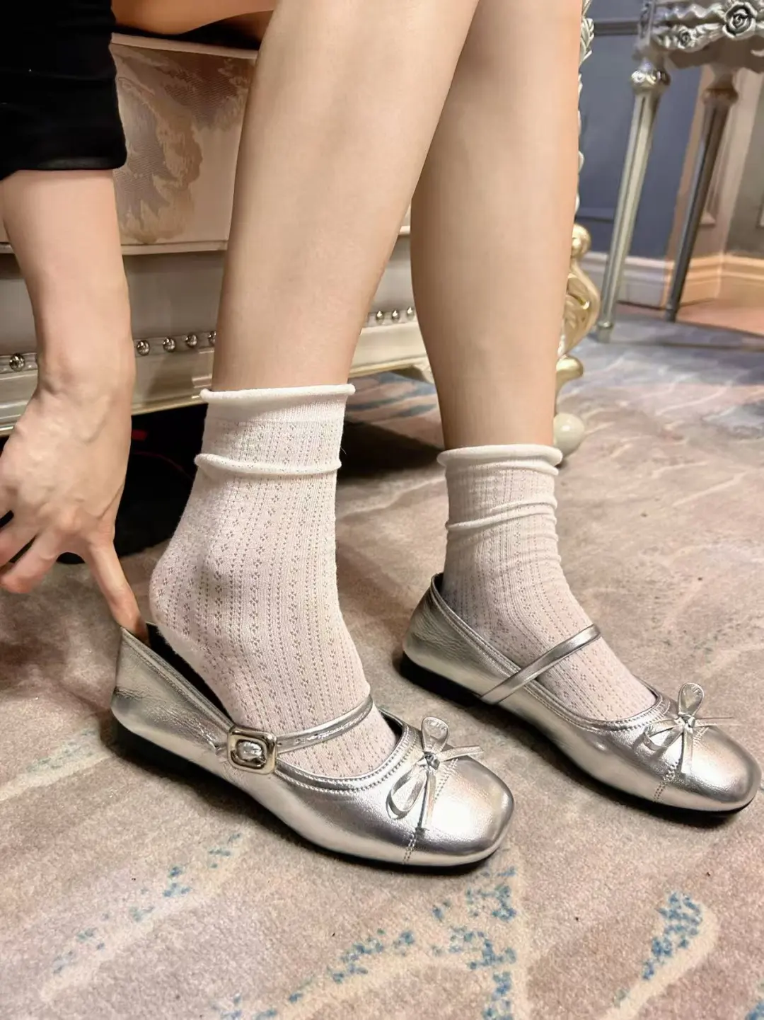 冰冰袜➕芭蕾鞋彻底被征服！！美哭